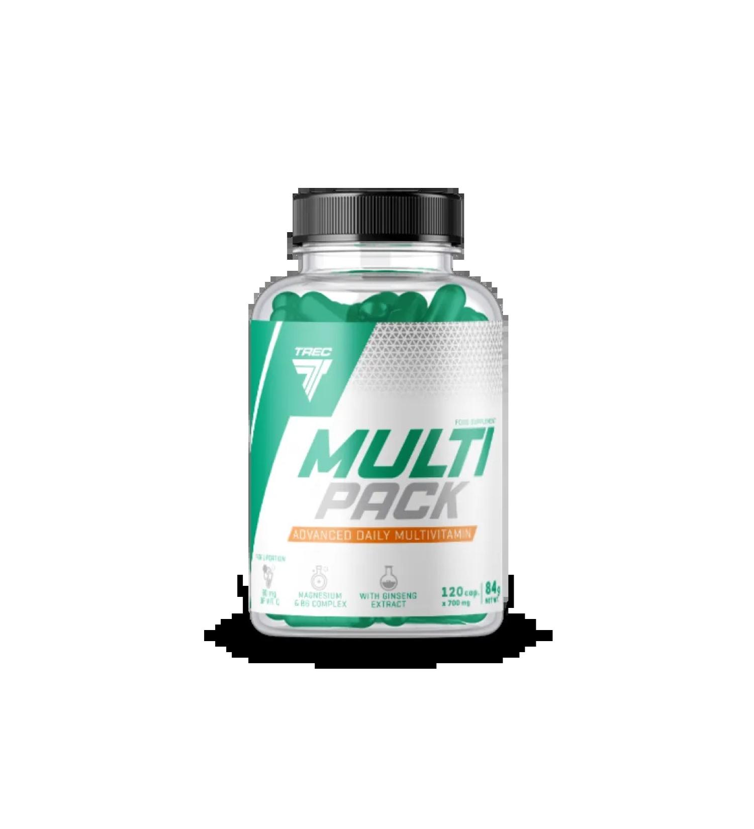 Trec Nutrition Vitamins and minerals TREC Multipack 120 Caps Complex - Buy Online on GoSupps.com