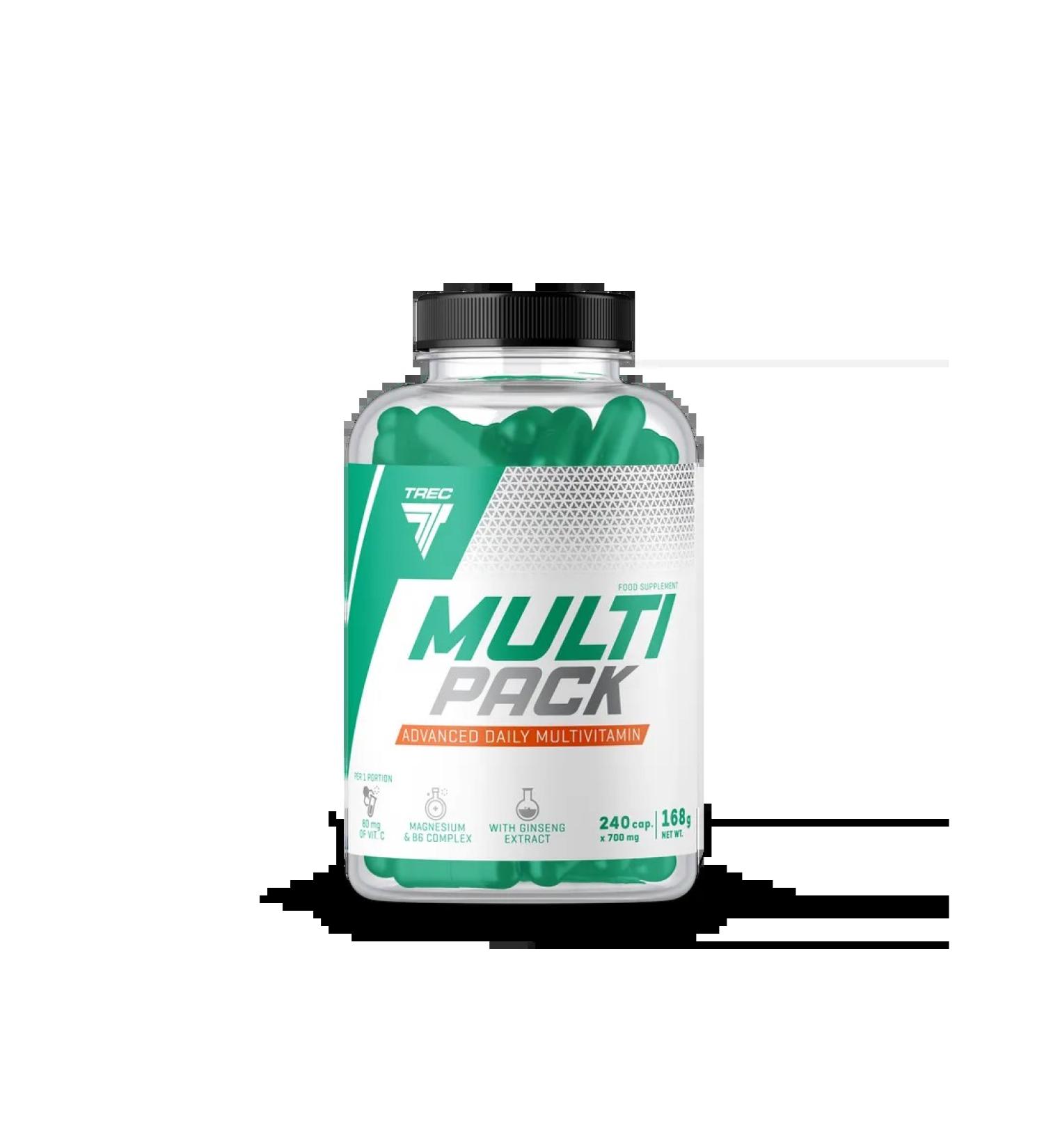Trec Nutrition Vitamins and minerals TREC Multipack 240 Caps Complex - Buy Online on GoSupps.com