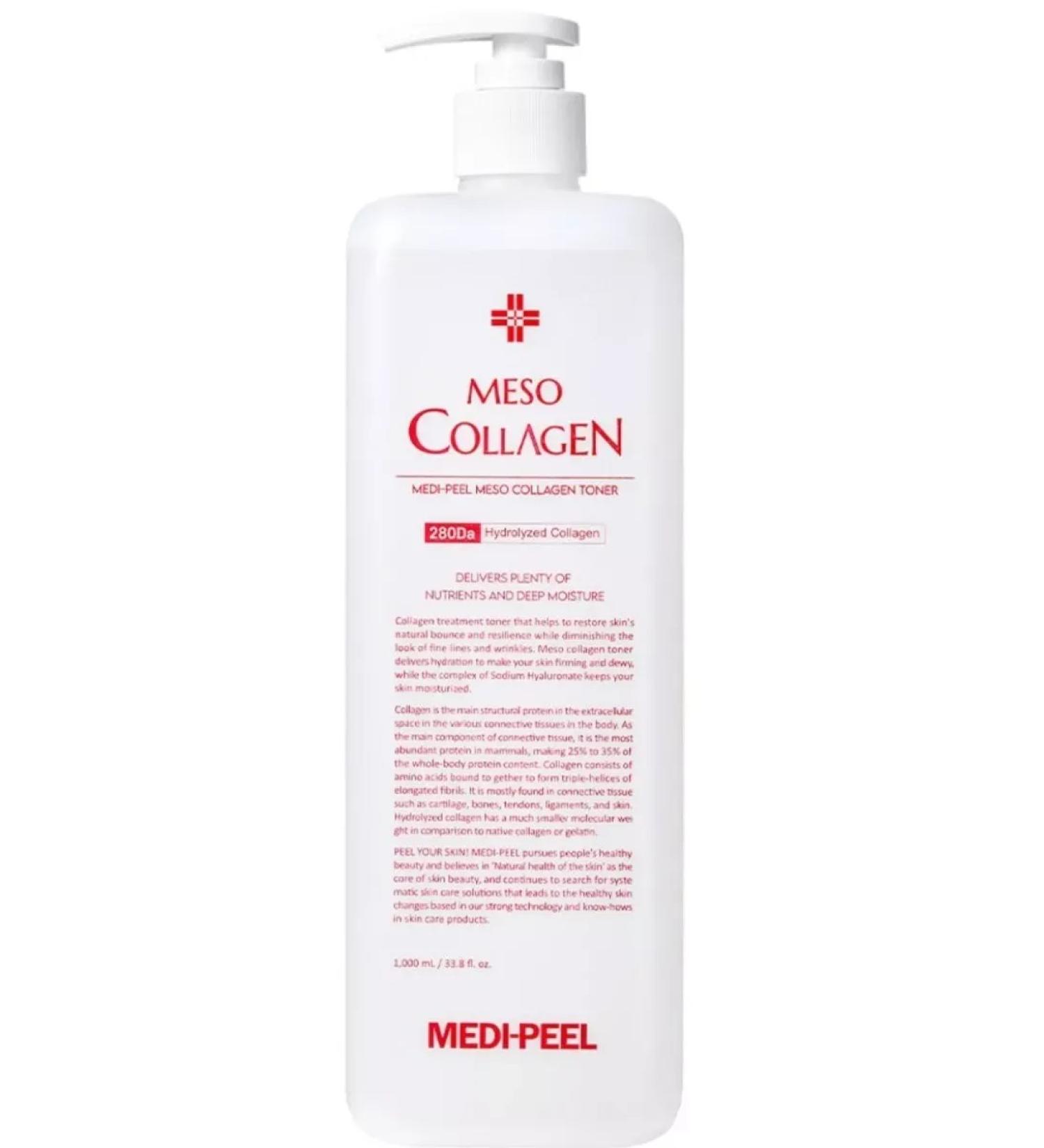 medipeel Facial toner with collagen and peptides Meso Collagen Toner - Buy Online on GoSupps.com