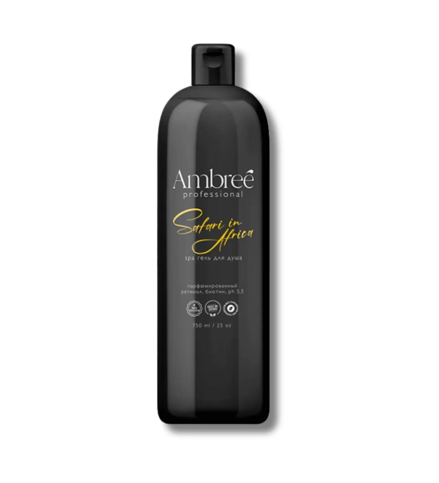 Ambree Professional Shower gel Safari in Africa 750 ml