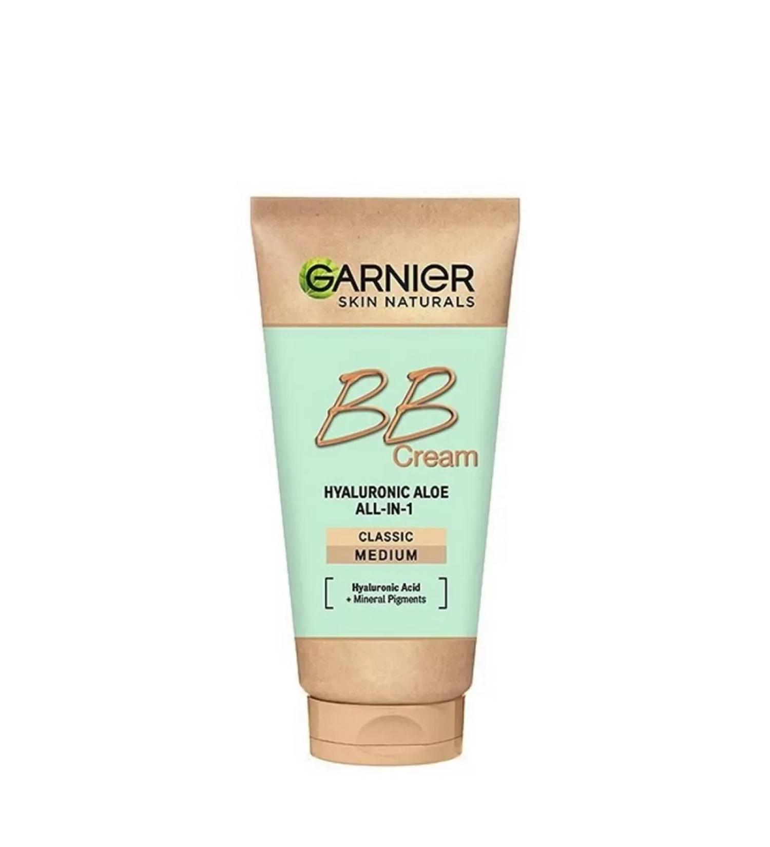 Garnier BB cream hyaluronic Aloe-5B1 natural-beige 50ml - Buy Online on GoSupps.com