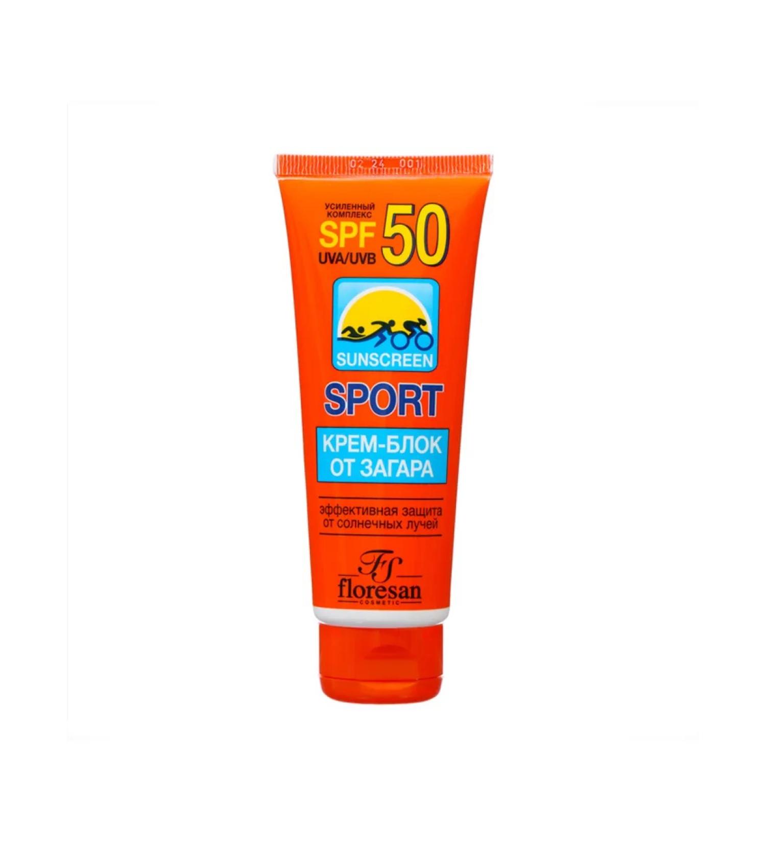 Floresan SPF 50 tan cream for face and body 60 ml