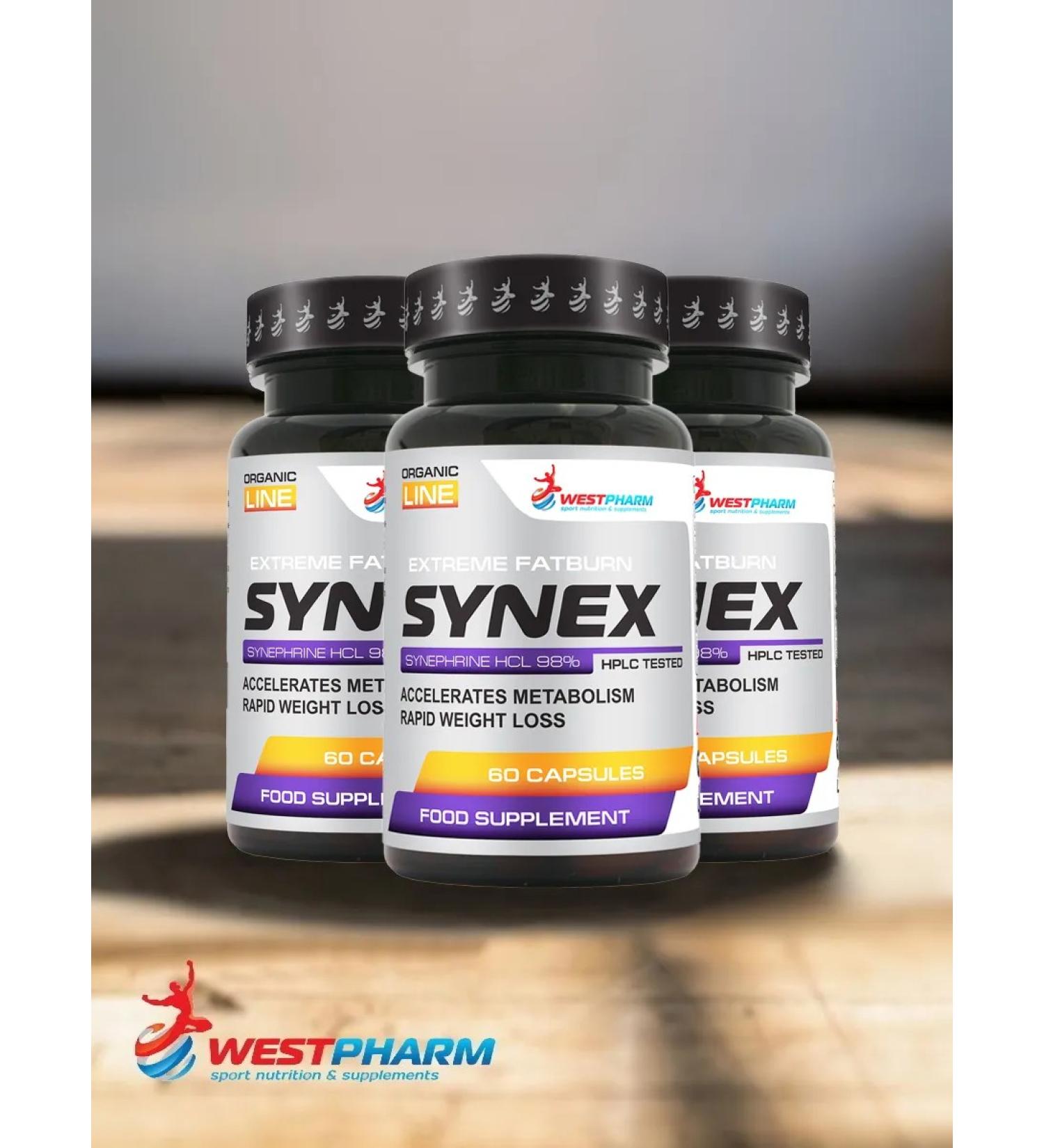 Westpharm Synex Sinefrin HCl Fitty 60 Capsules - Buy Online on GoSupps.com