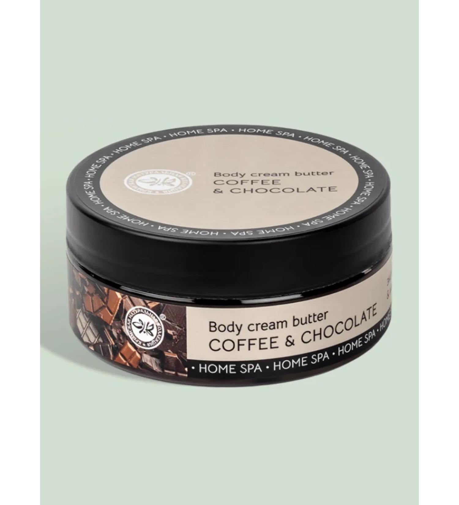 Crimean Natural Collection Cream Batter for Body perfumed chocolate and coffee 150 grams