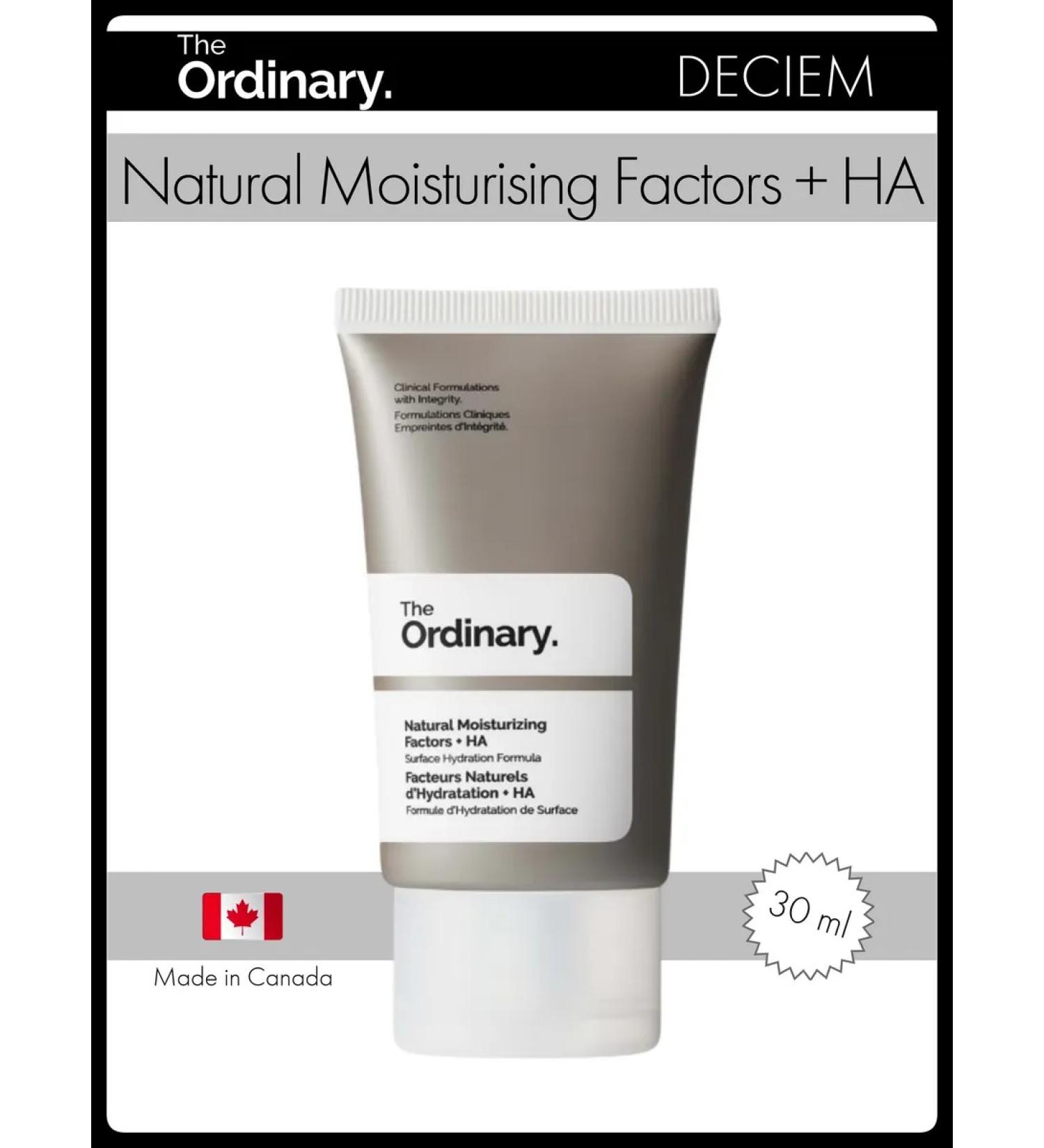 THE ORDINARY Moisturizing cream Natural Moisturising Factors + Ha - Buy Online on GoSupps.com