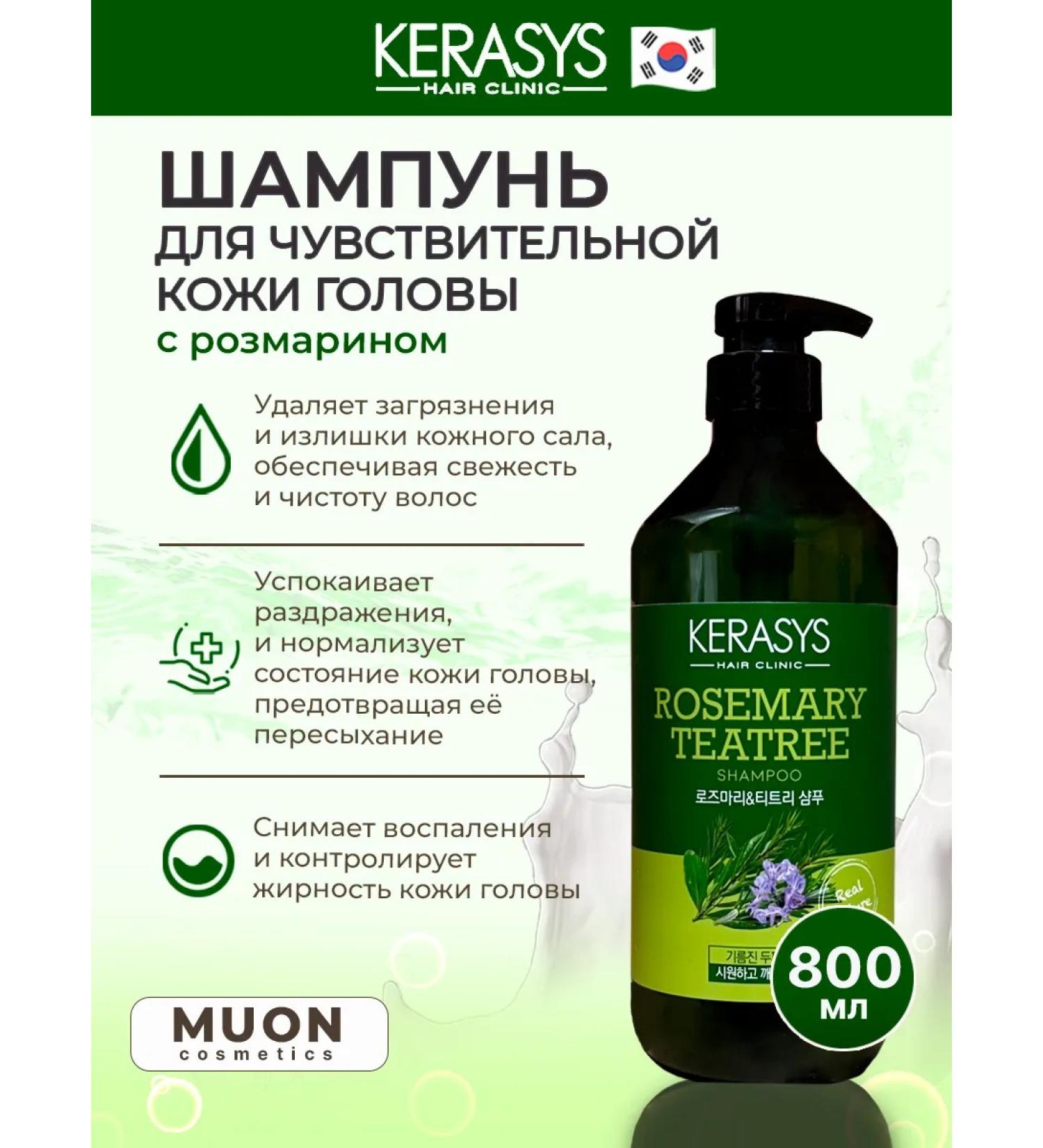 KERANOVE Shampoo for sensitive scalp with rosemary - Buy Online on GoSupps.com