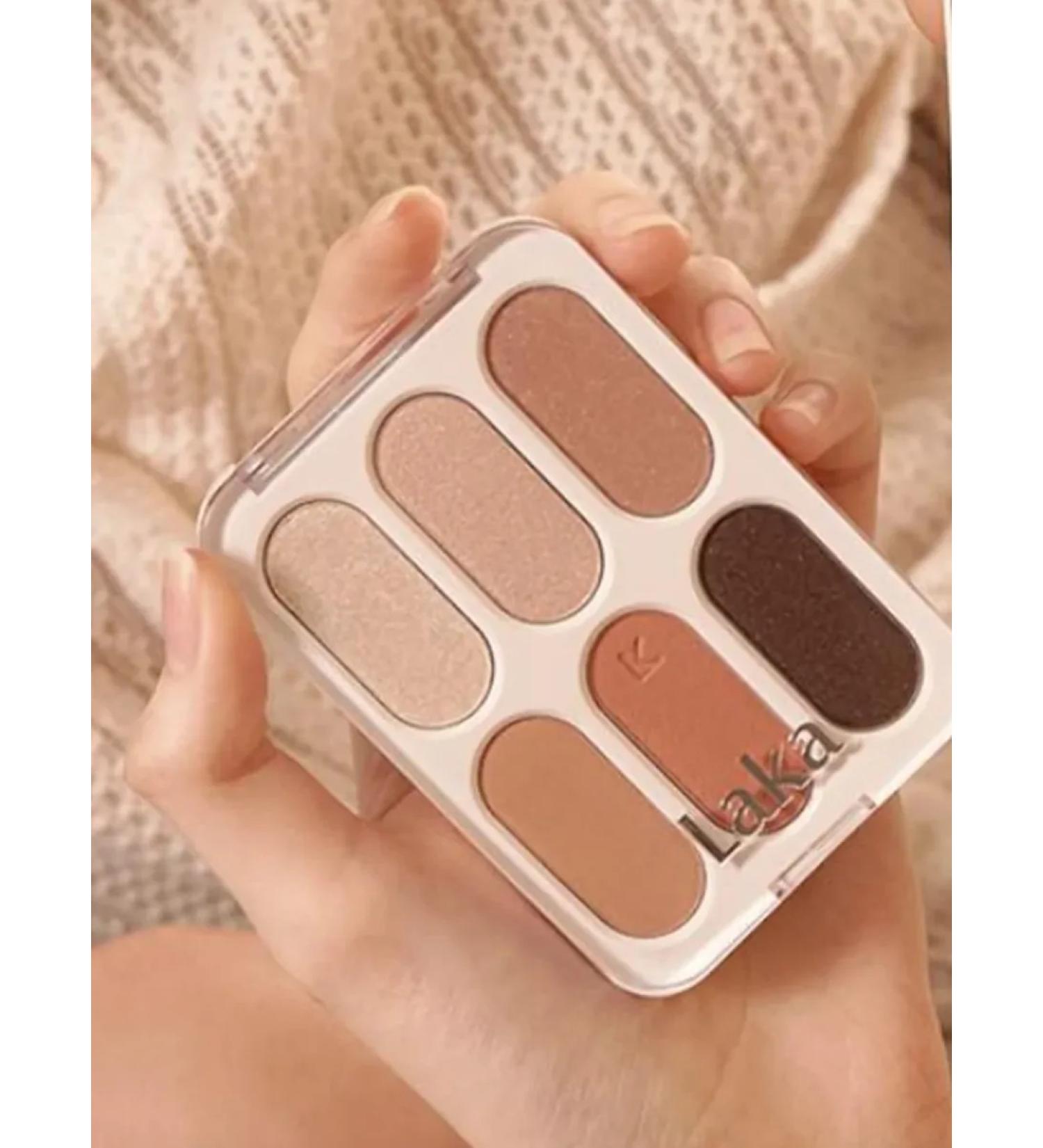 LAKA Forever 6 Eye Palette 04 Tan Peach Palette Palette - Buy Online on GoSupps.com
