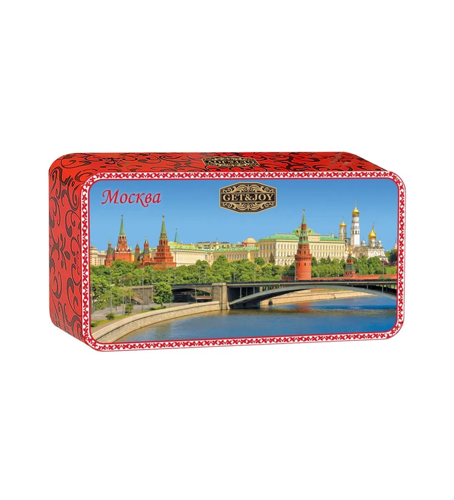 GET&JOY Black tea in a gift box Moscow Kremlin View from the river - Buy Online on GoSupps.com