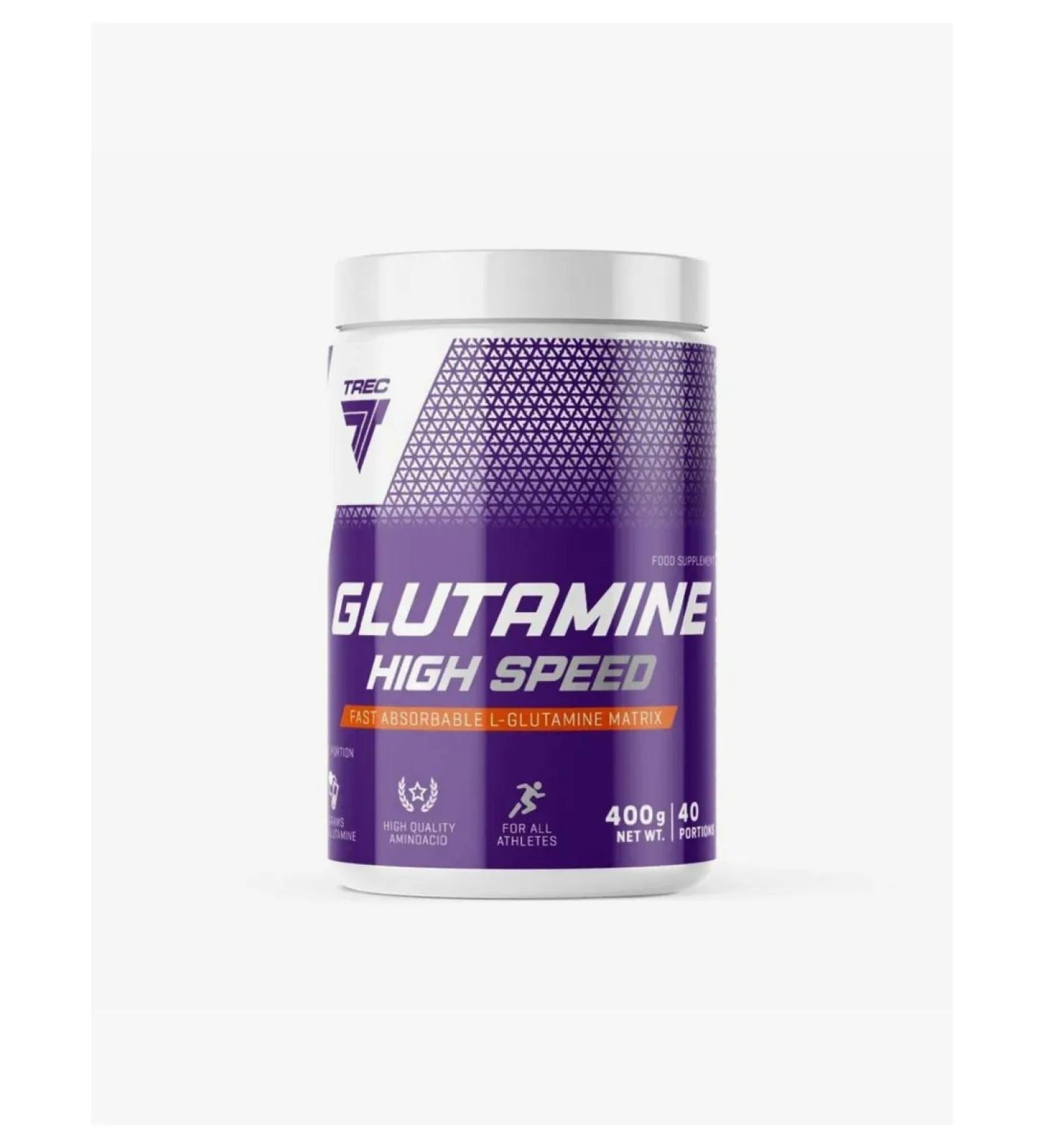 TREC Glutamine High Speed 400 g Glutamin Orange Grapefruit
