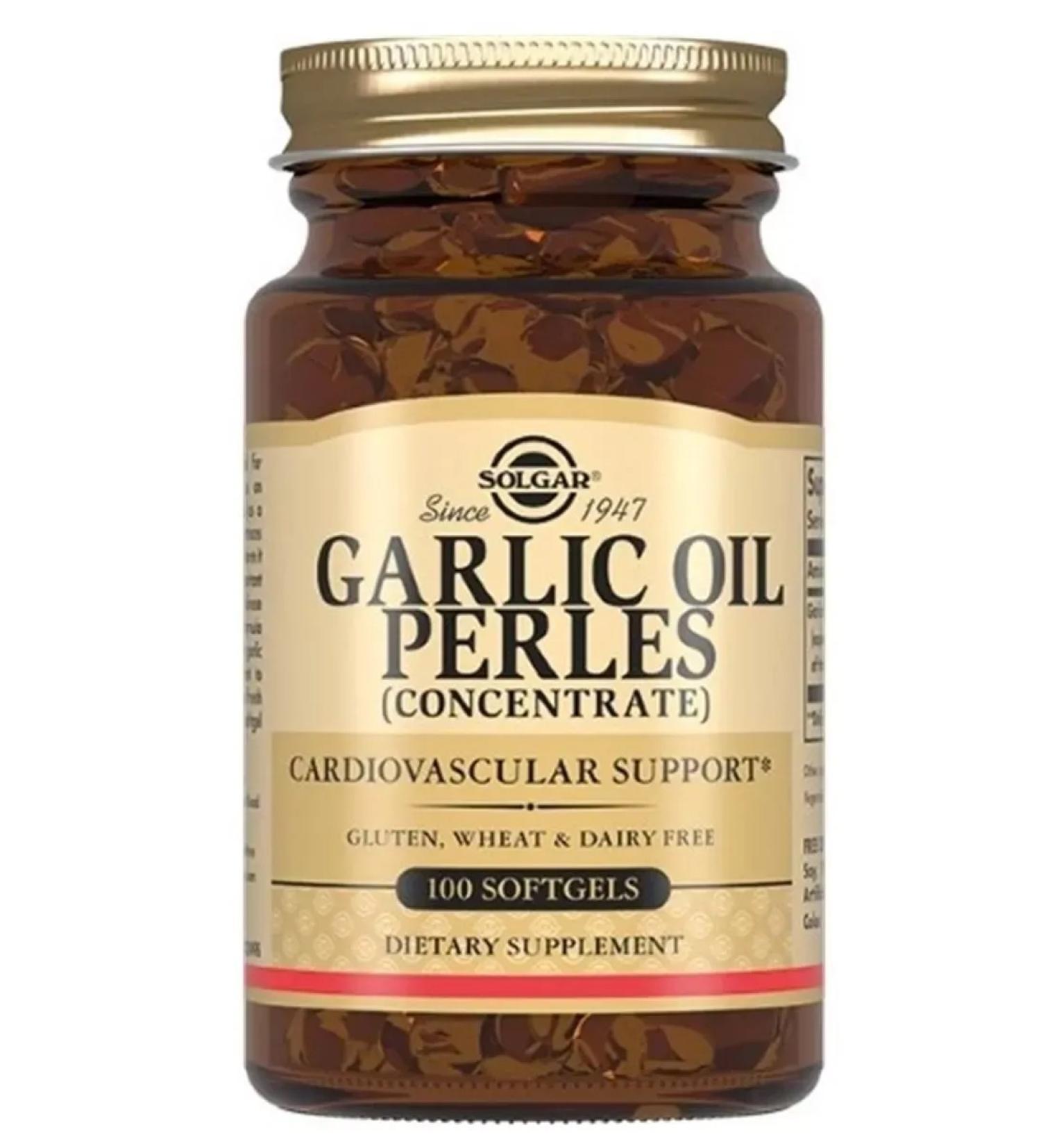 SOLGAR Garlic oil perles