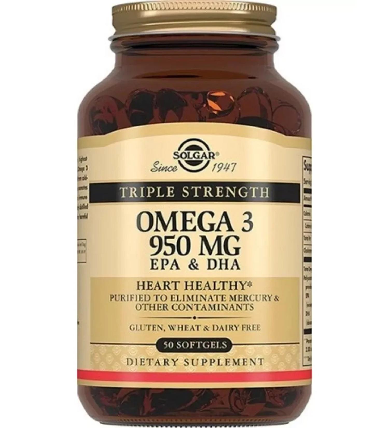 SOLGAR Triple omega-3