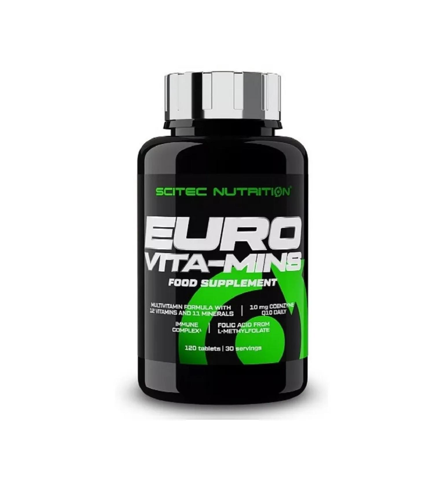 Scitec Nutrition Vitamins in euro vita-mins 120 tablets