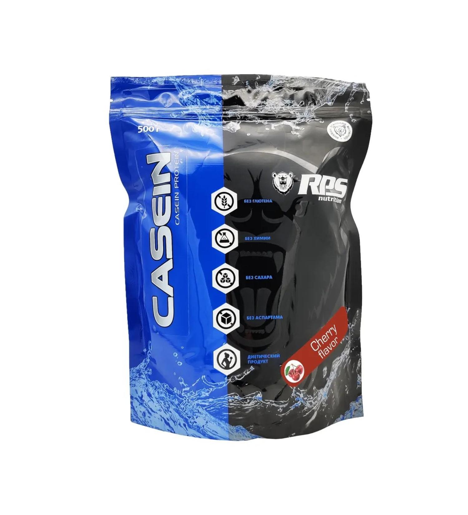 RPS Nutrition Casein Protein Casein Protein 500 G Cherry