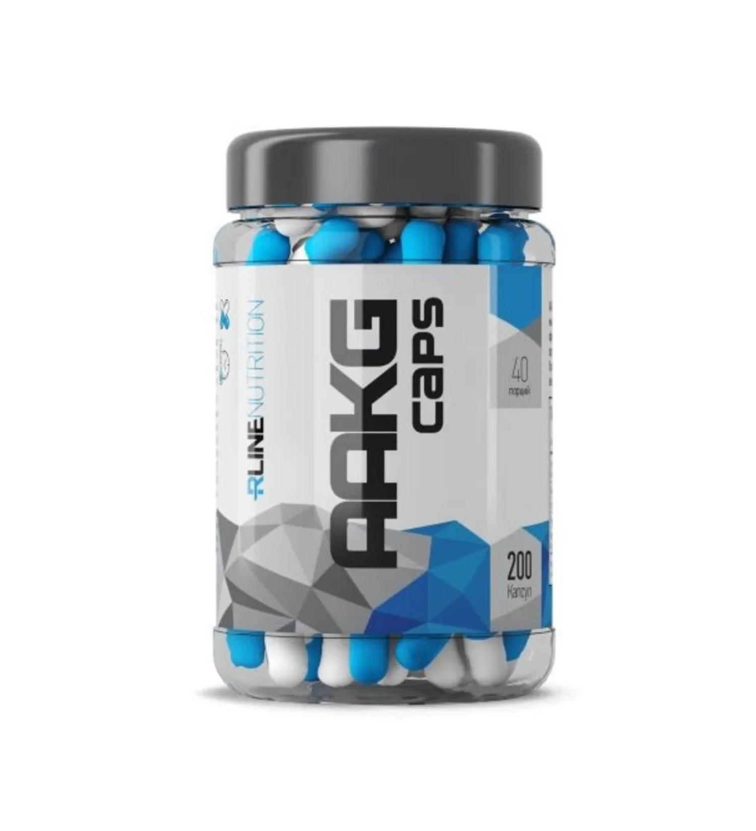 R-line Arginine Alfa-Ketoglutarata AAKG 200 caps