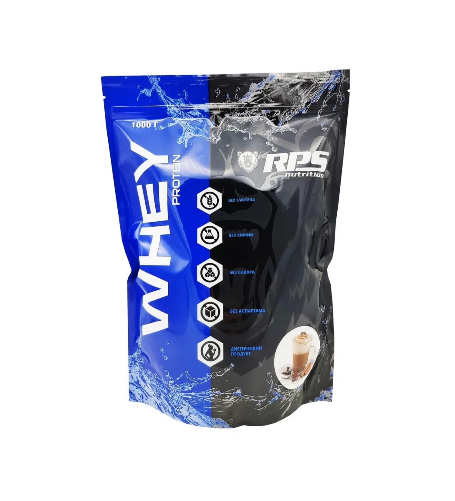 RPS Nutrition Whey -coil protein Whey Protein 1000 gr Mokachino