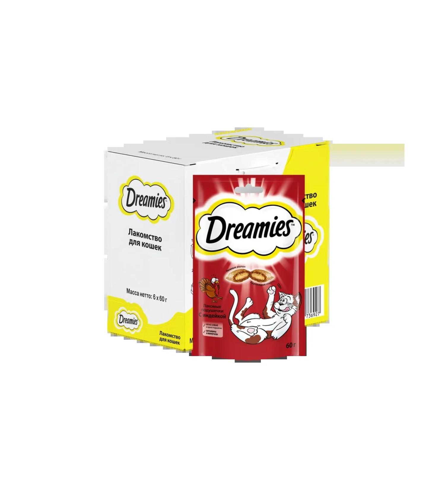 Dreamies Cotton treat for a turkey 6 pcs 60g - Buy Online on GoSupps.com