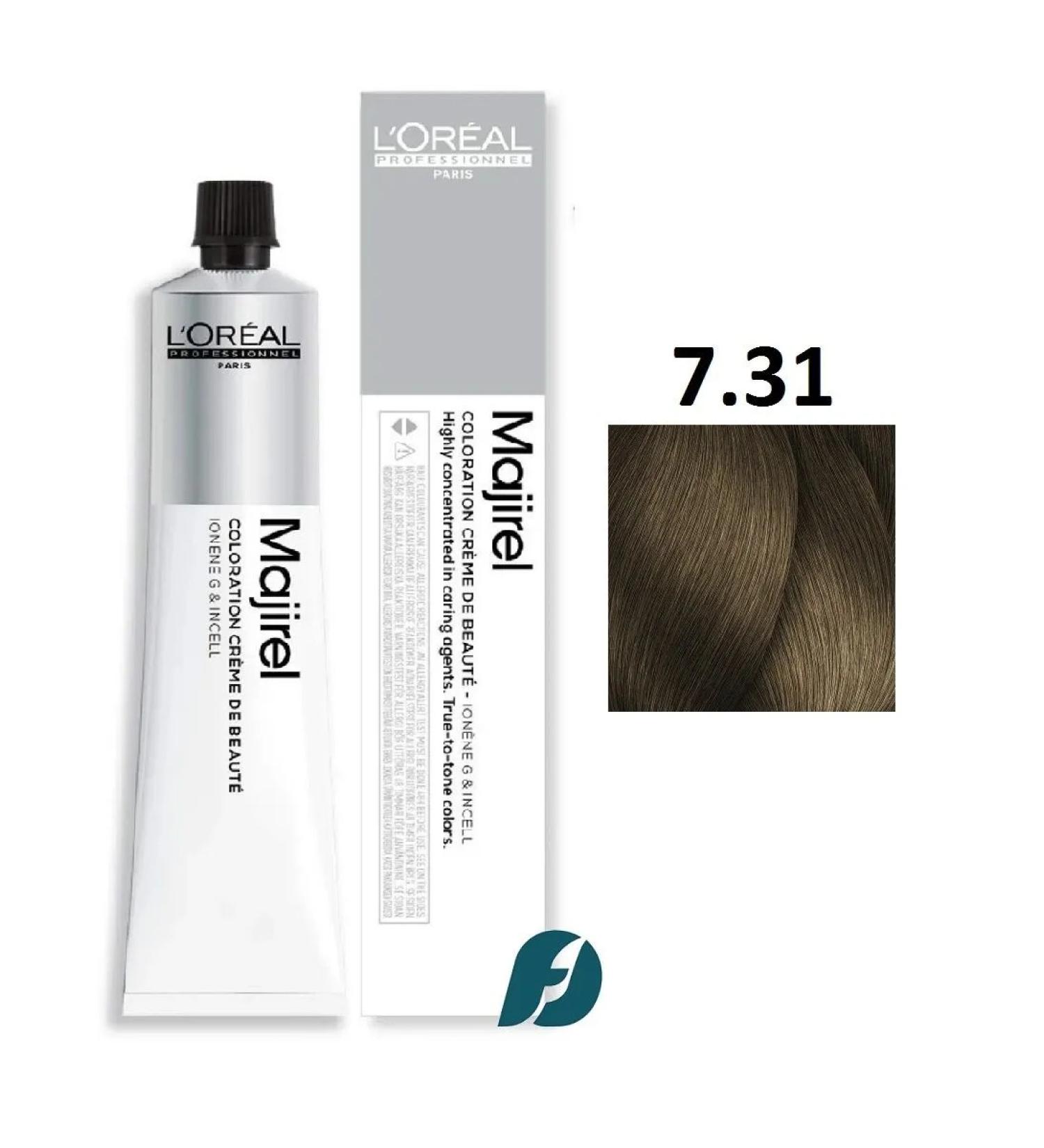 L'Oreal Professionnel Majirel 7.31 Hair color cream 50 ml