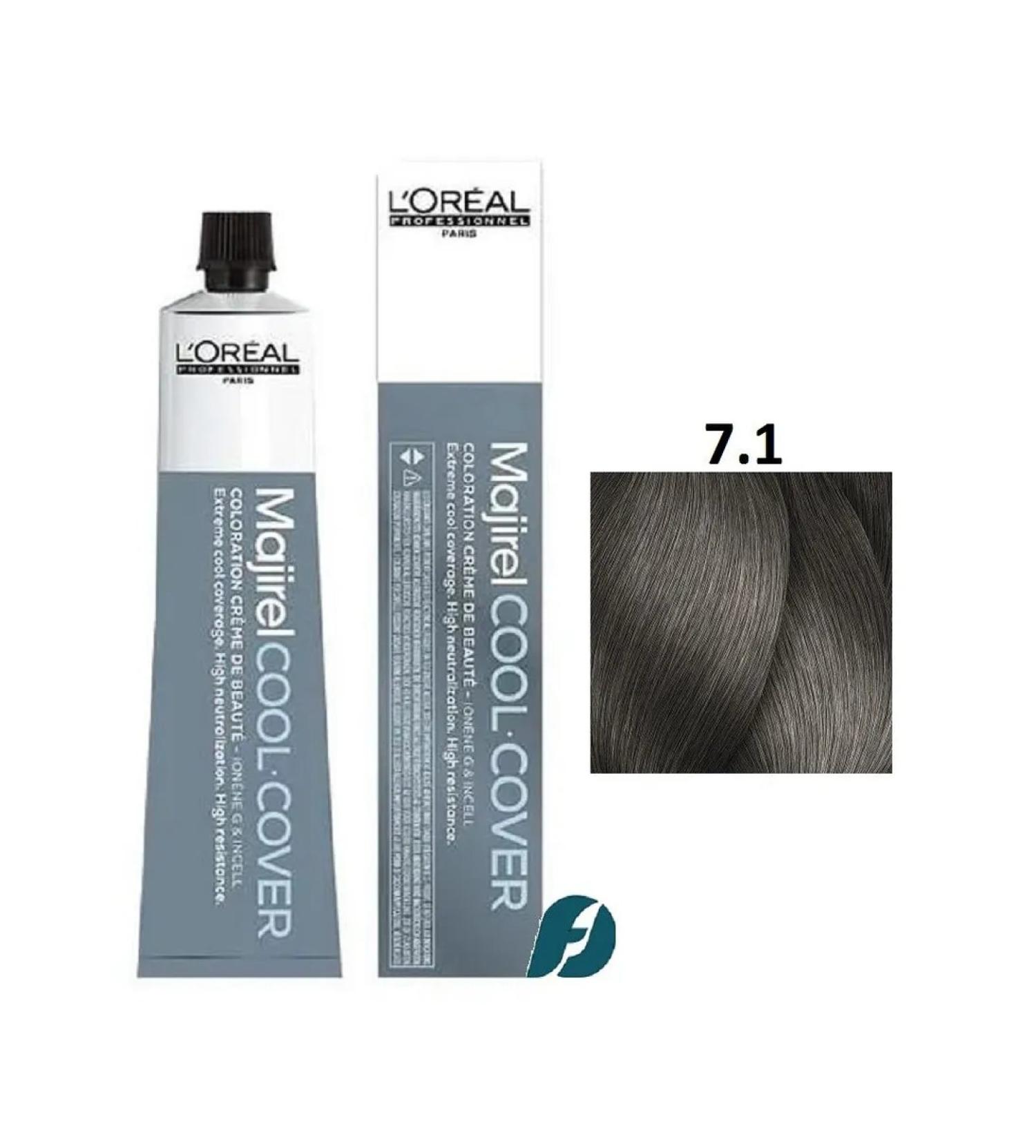 L'Oreal Professionnel Majirel Cool Cover 7.1 Hair Cream 50 ml