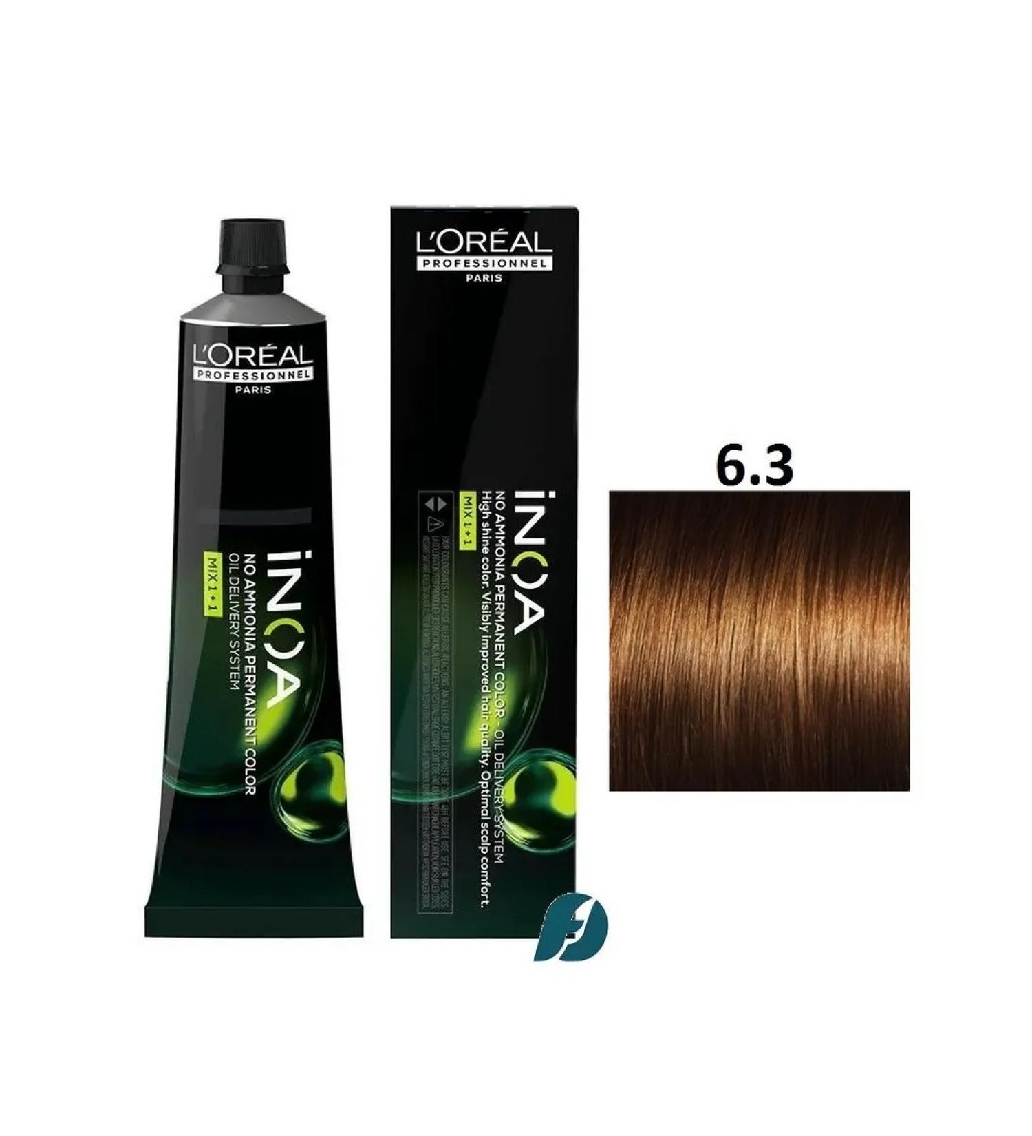 L'Oreal Professionnel Inoa 6.3 permanent dye 60 ml