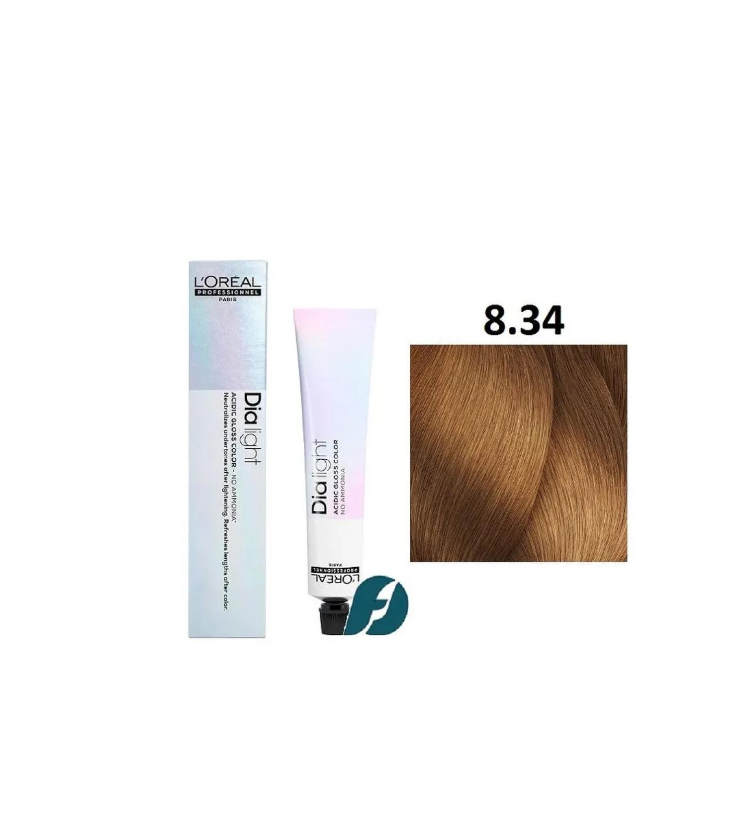 L'Oreal Professionnel Dia Light 8.34 semi -permanent dye 50 ml