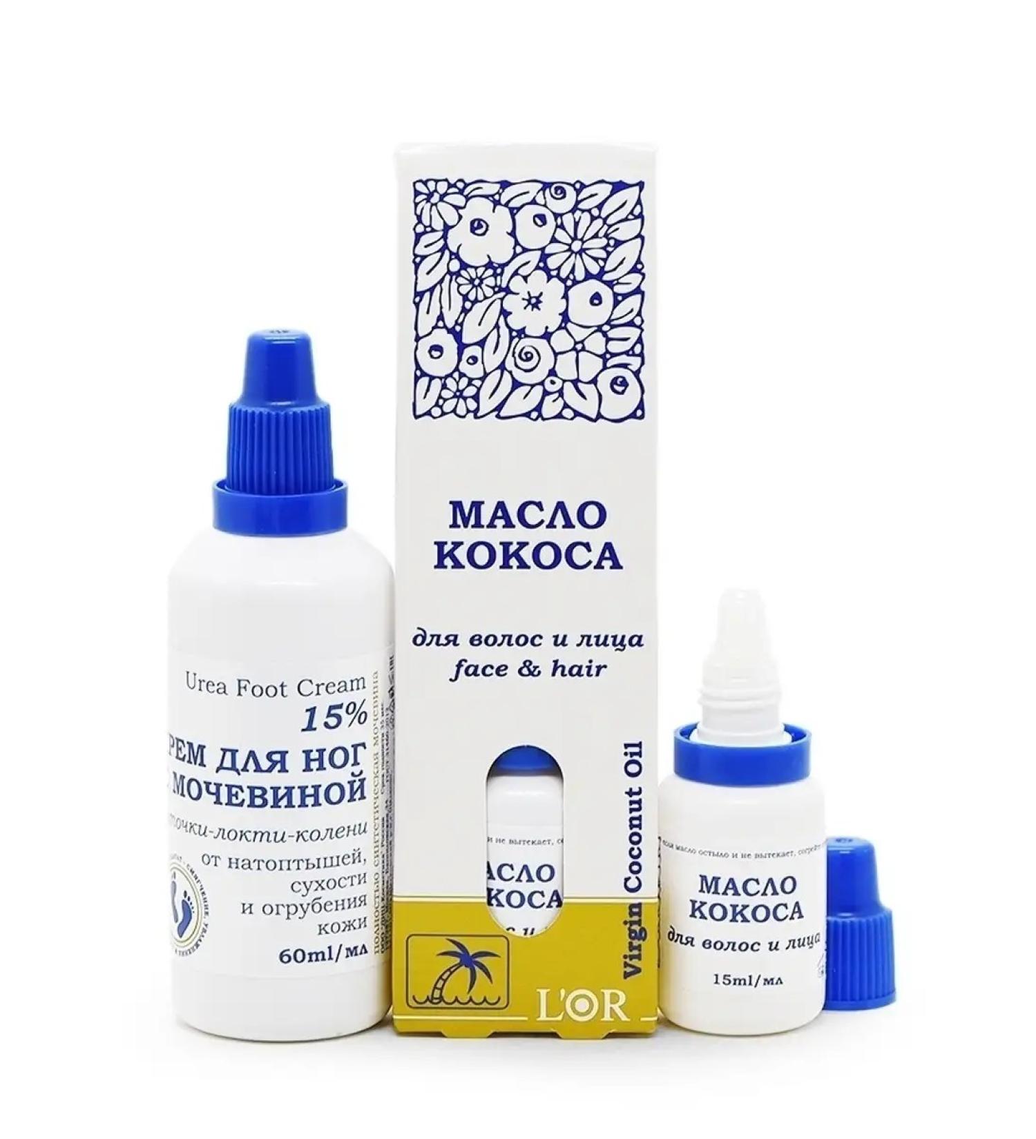 DNC Step set. Urea cream and coconut oil - Buy Online on GoSupps.com