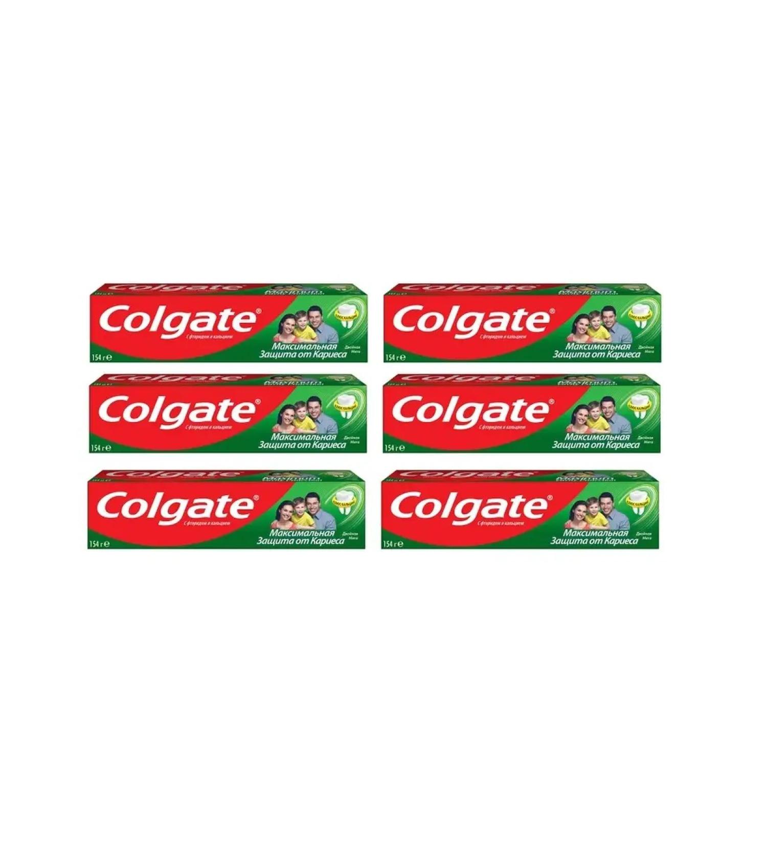 COLGATE Double paste from caries double mint 100 ml 6 pcs