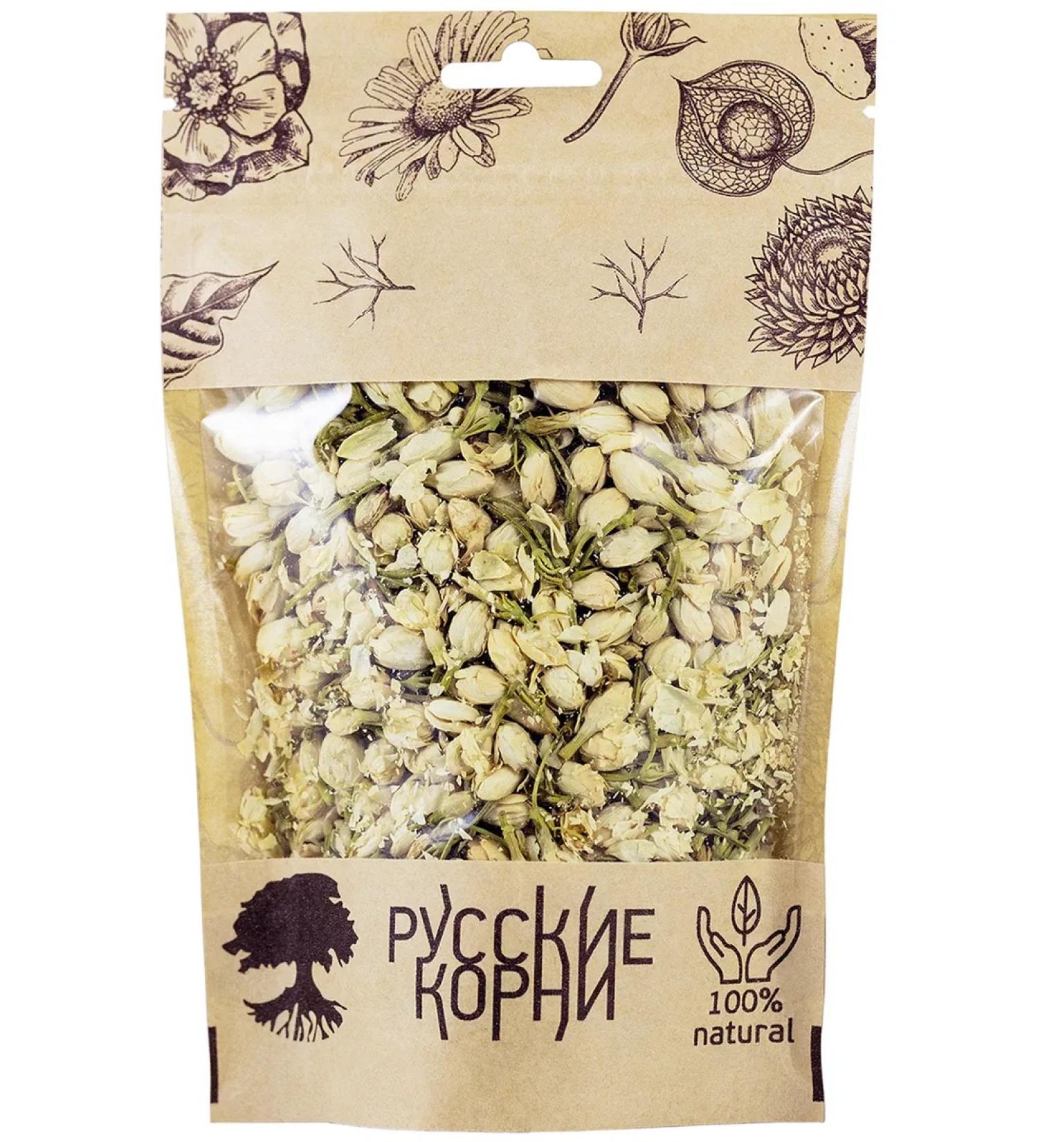 Russian roots Jasmine Flowers 25 g for headaches and depression - Buy Online on GoSupps.com