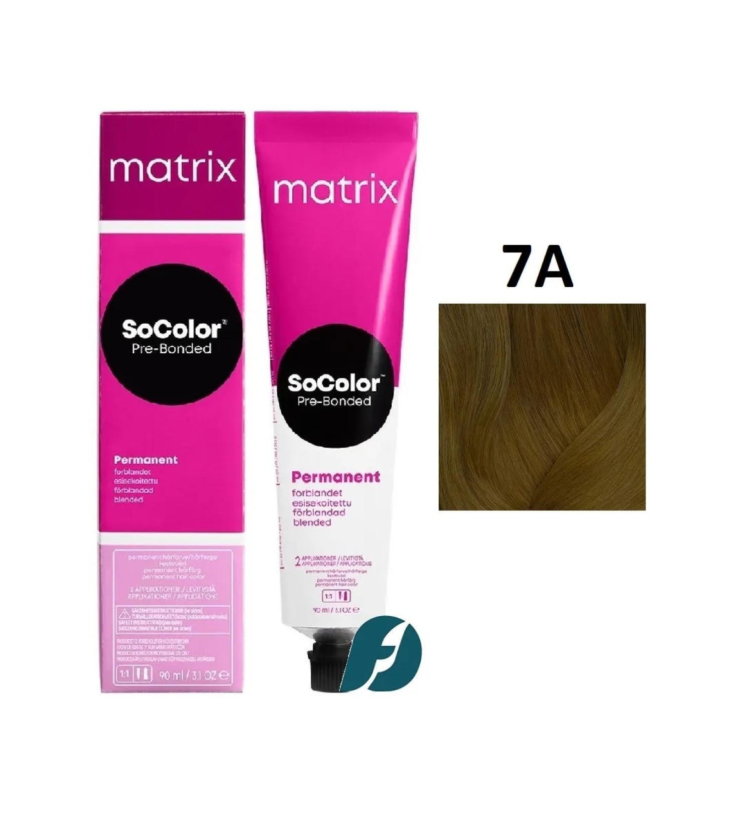 MATRIX Socolor 7a Persistent hair cream for hair 90 ml - Buy Online on GoSupps.com
