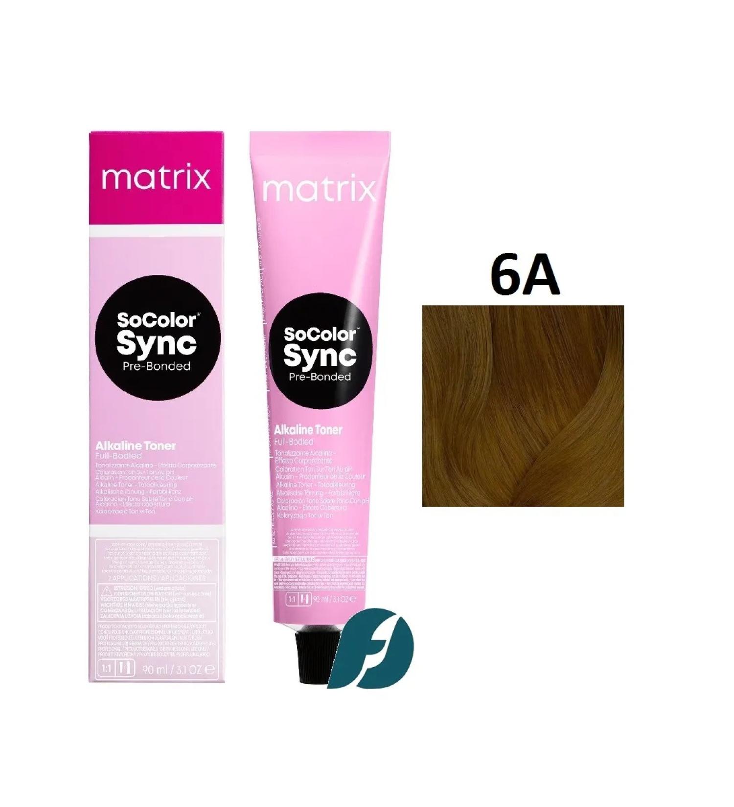 MATRIX Socolor Sync 6a hair dye tone in tone 90 ml - Buy Online on GoSupps.com