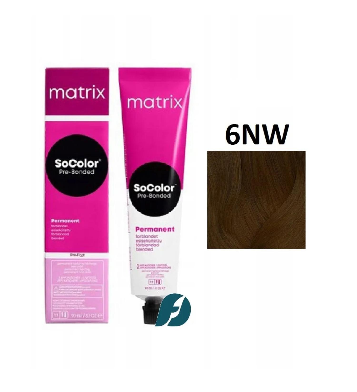 MATRIX Socolor 6NW Persistent hair cream for hair 90 ml - Buy Online on GoSupps.com
