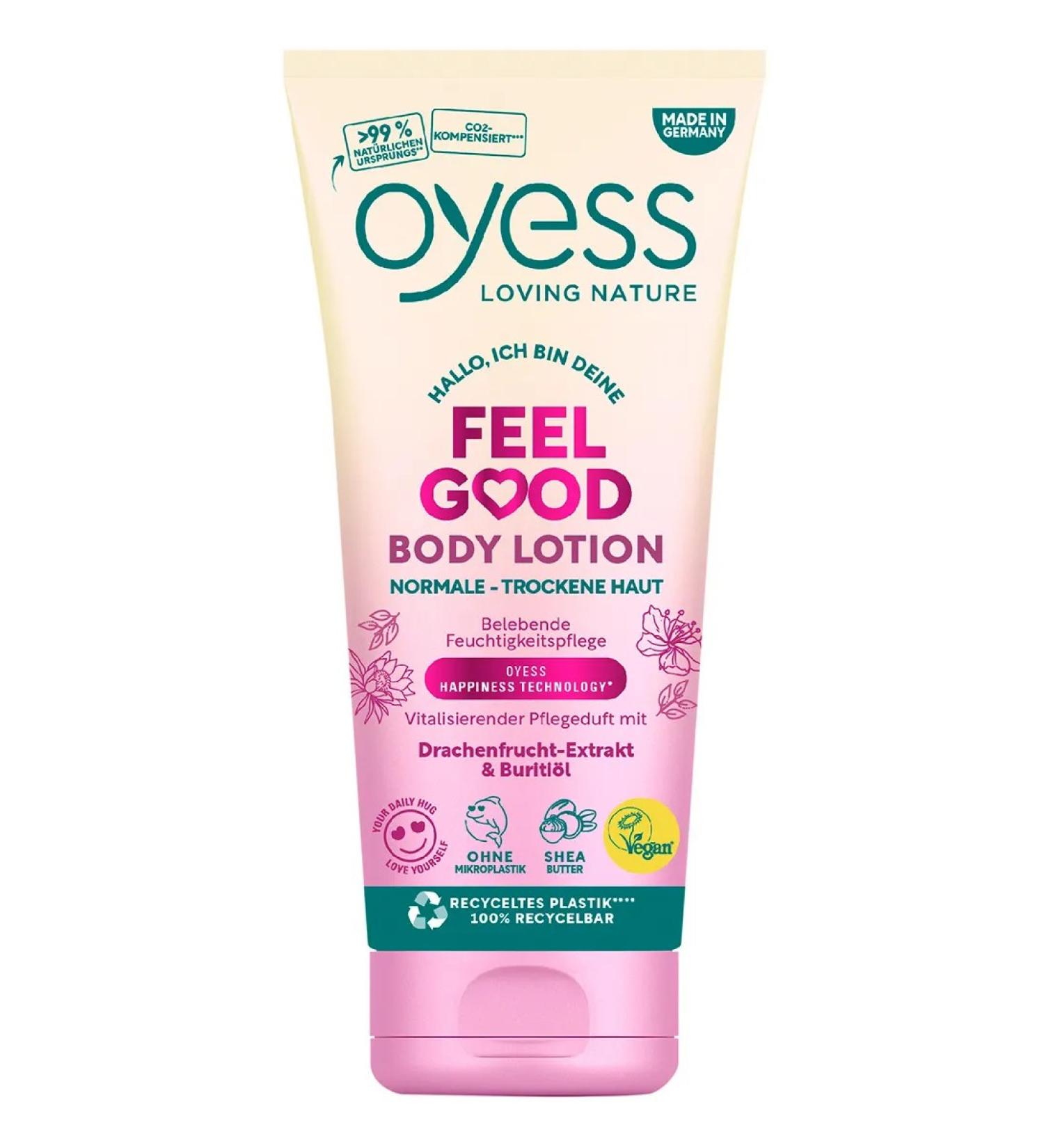 Oyess Moisturizing body lotion Feel Good Fruity