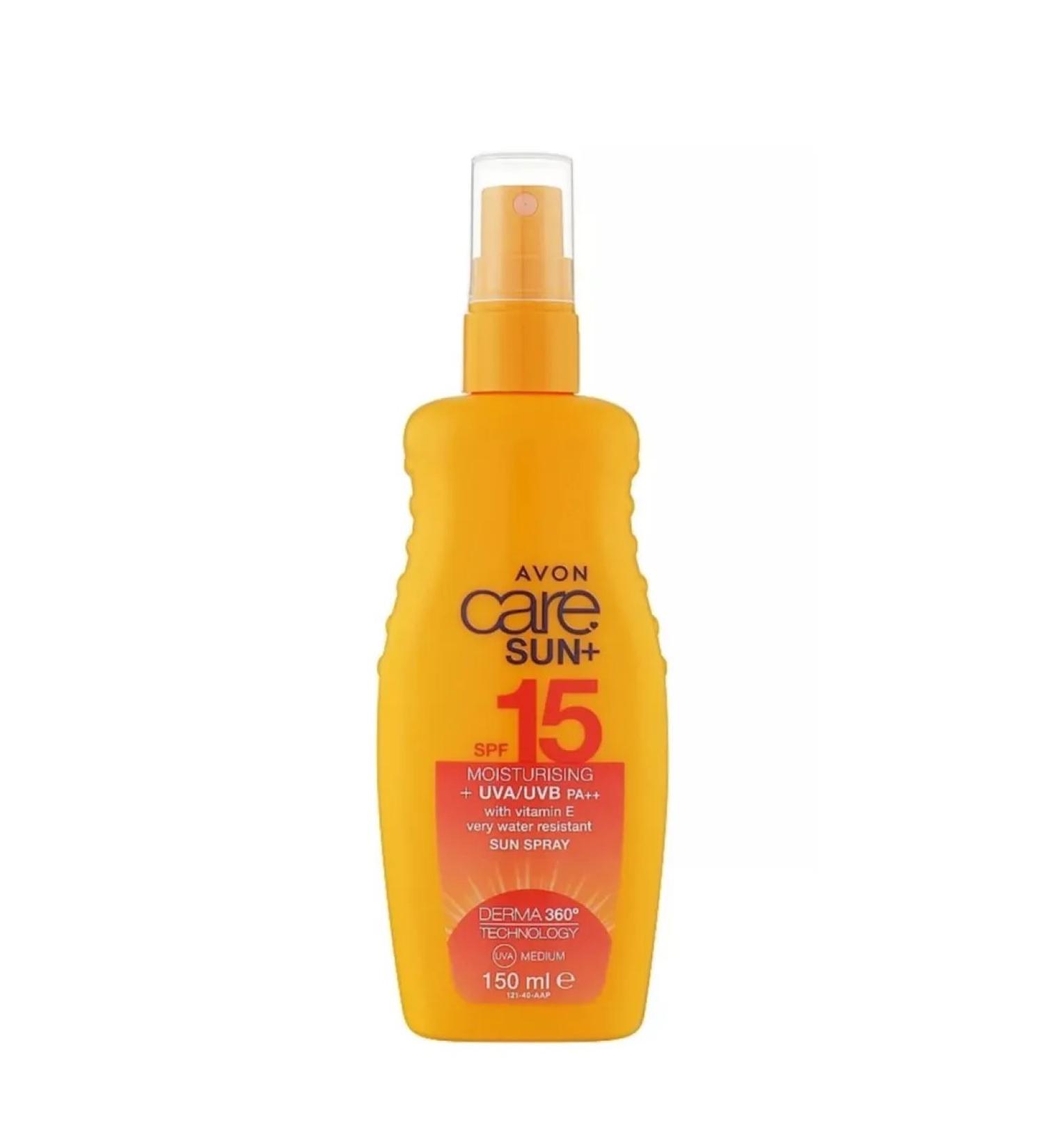 AVON Sunglassing Loton-spray for the face and body SPF 15 - Buy Online on GoSupps.com