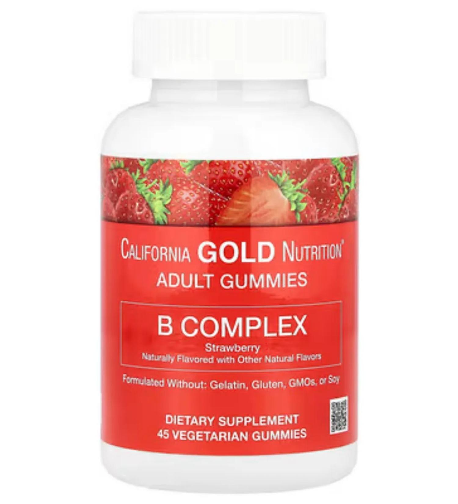 California Gold Nutrition B-complex B vitamins B B-complex 45 pieces