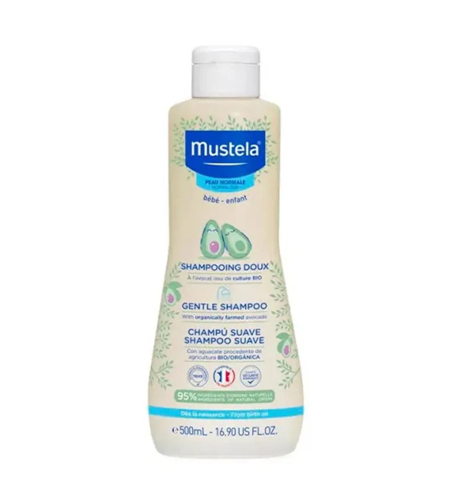 Mustela Gentle shampoo is soft for children from birth 500 ml