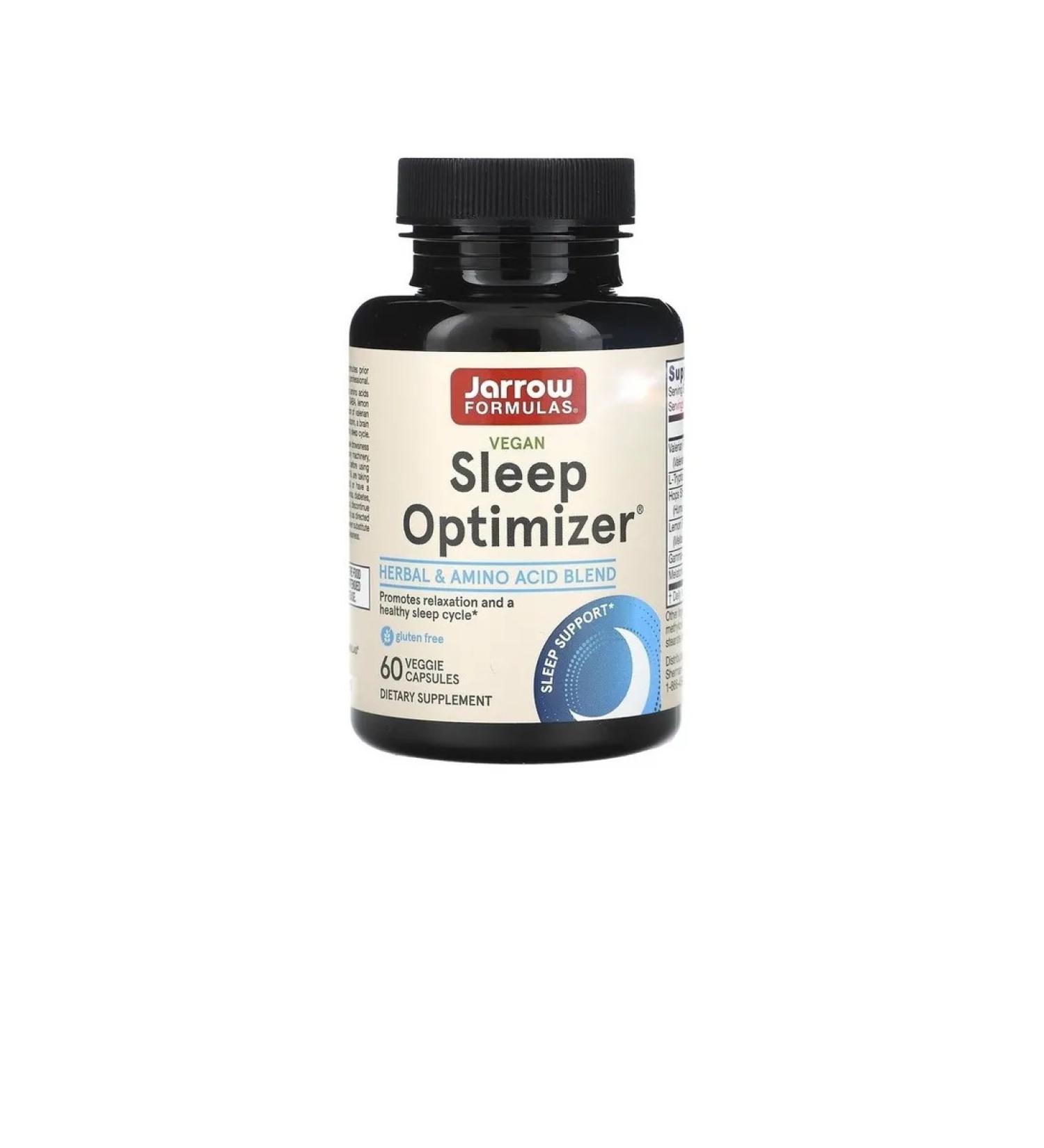Jarrow Formulas Sleep additive Sleep Optimizer 60 vegetarian capsules