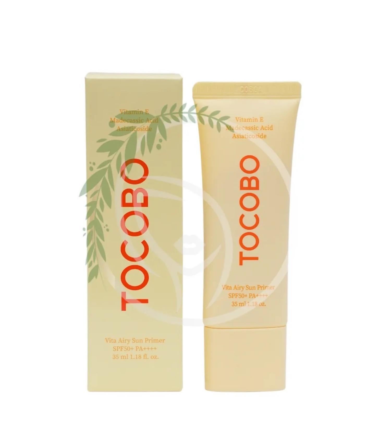 tocobo Sunscreen primer Vita Airy Sun Primer SPF50+PA ++++ - Buy Online on GoSupps.com