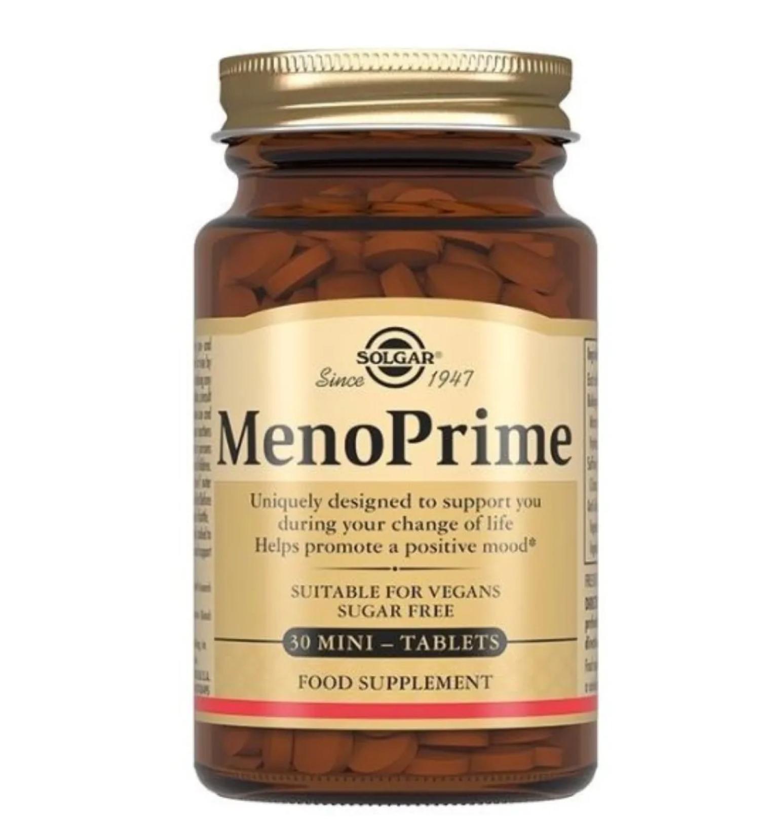 Home medicine cabinet Solgar Meno Prime Table x30pcs