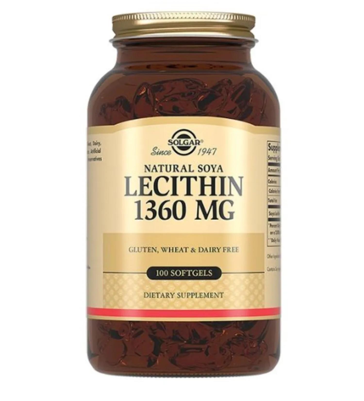 Home medicine cabinet Solgar natural soy soy lecithin caps x100pcs