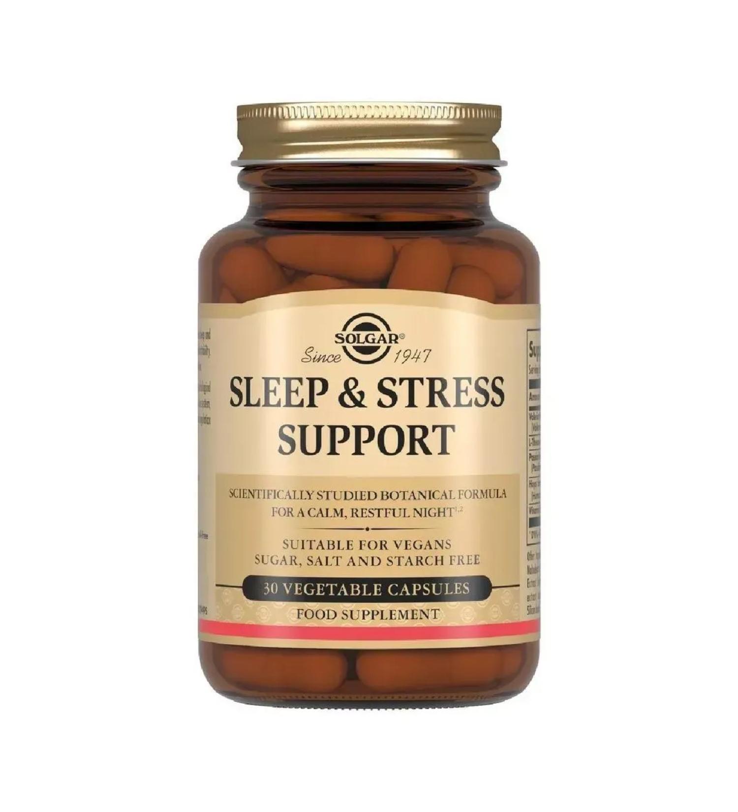 Solgar Sleep and night stress control 30 pcs. Capsules Mas-2 pcs