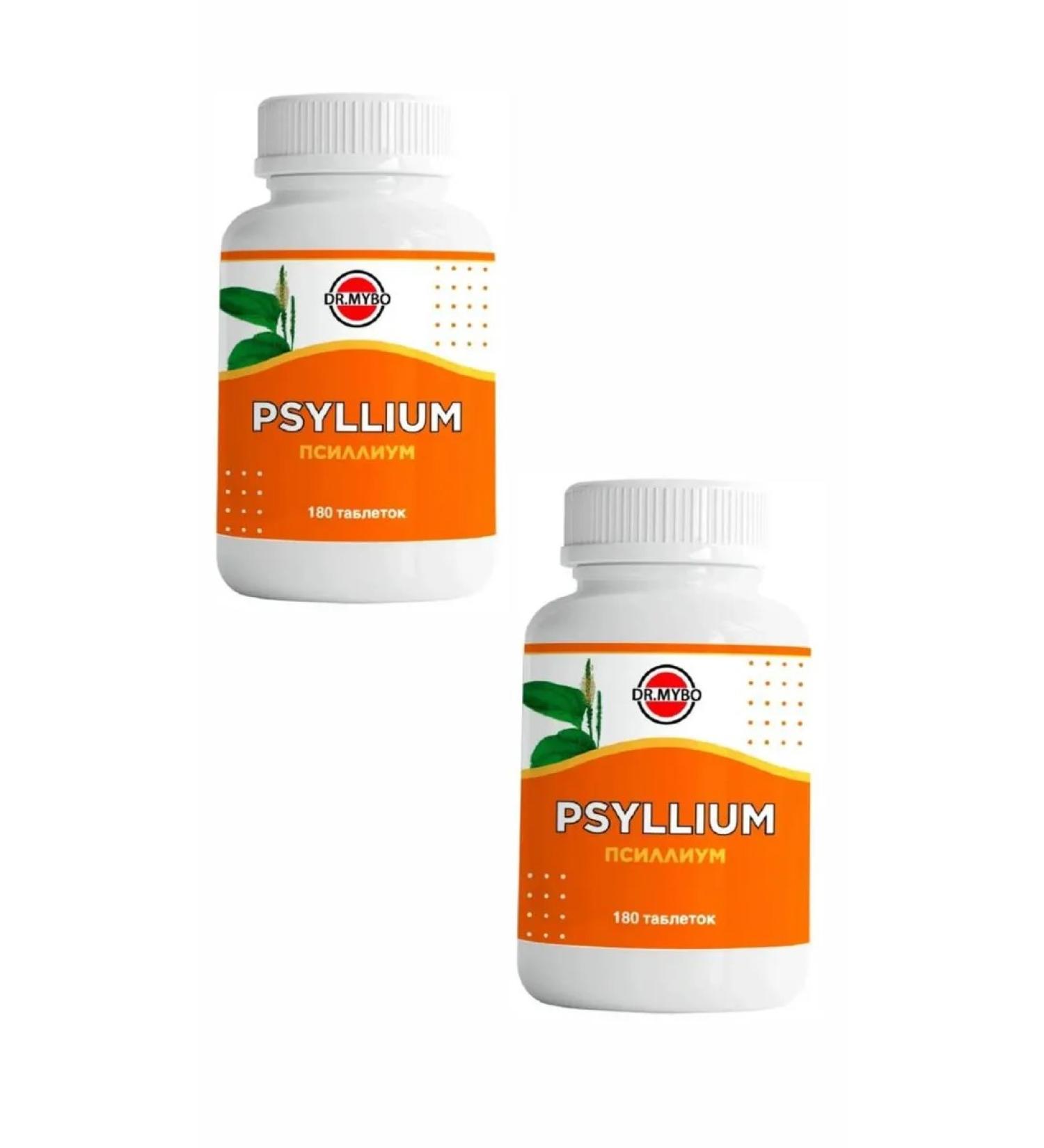 DrMybo Psillium 180 tablets -2 pcs - Buy Online on GoSupps.com