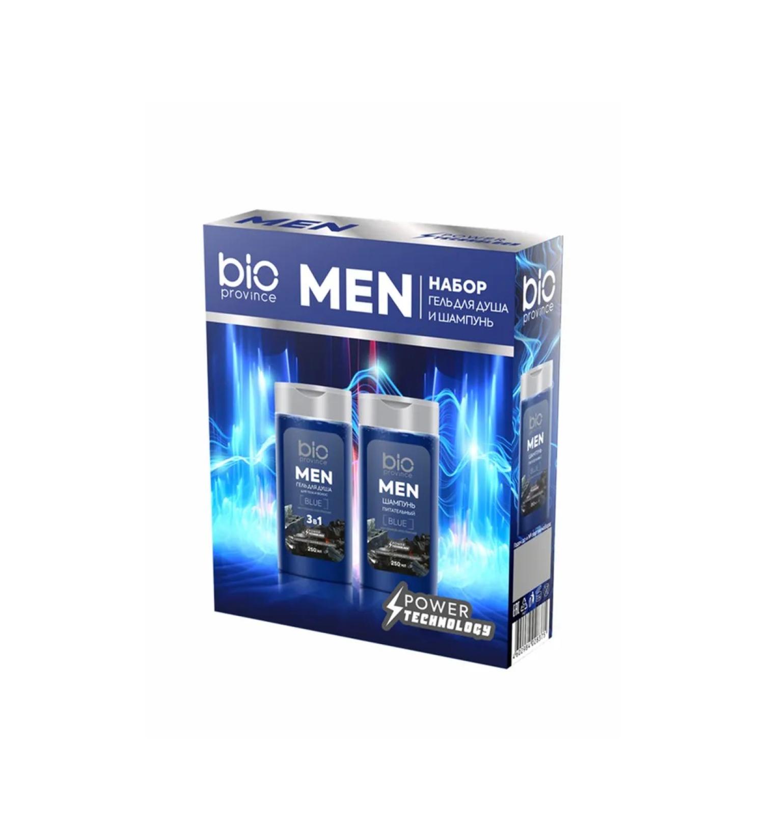 BioProvince Shower gel and shampoo for men 2 250 ml