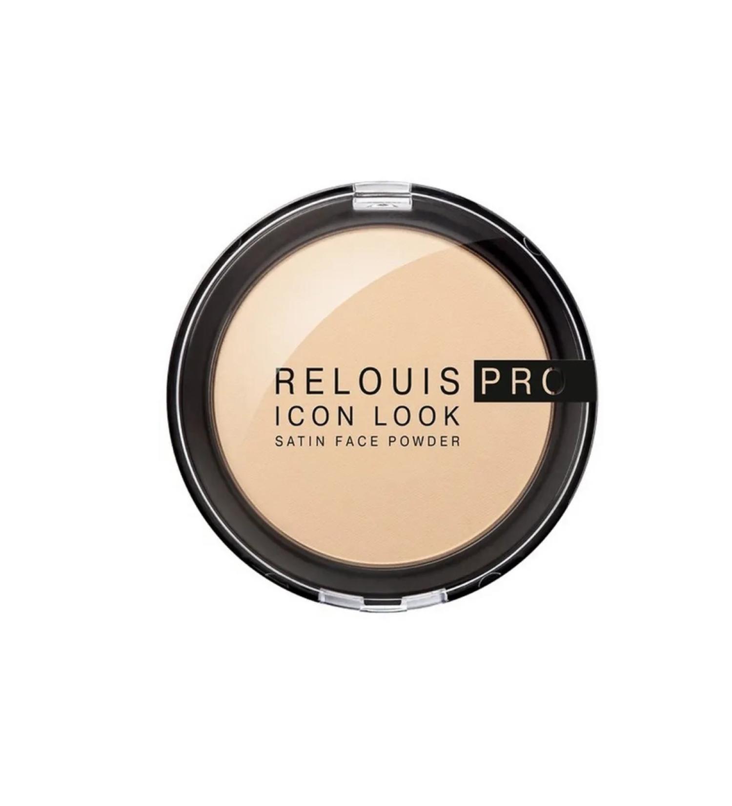 RELOUIS Compact Pro Icon Look Satin Face Powder TOBT 005