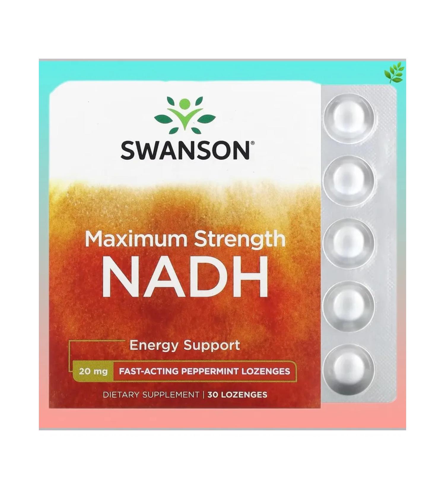 Swanson Nadn with the taste of mint 20 mg 30 loafers