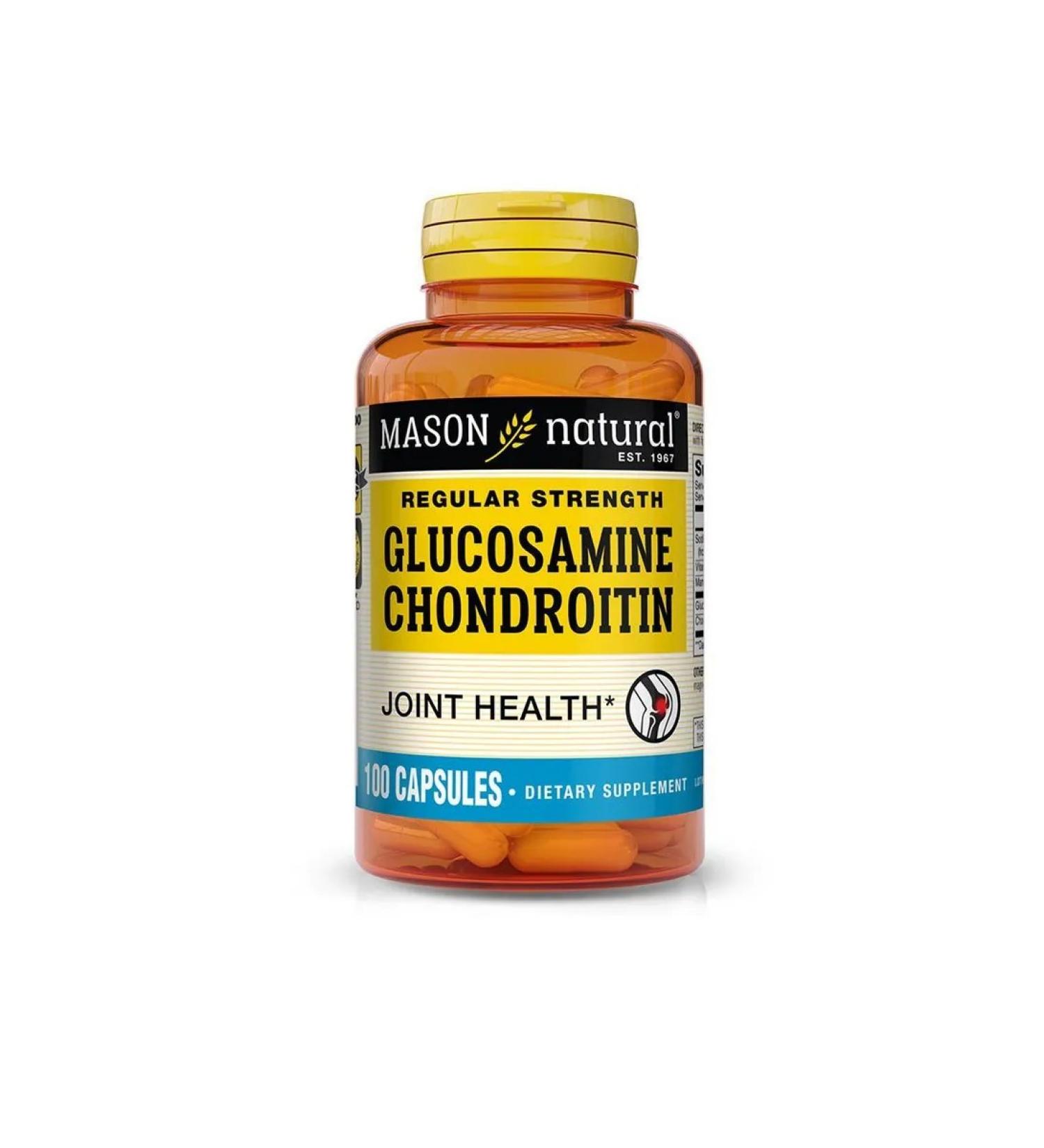 Mason Natural Glucosamine & Chondroitin 100 US capsules - Buy Online on GoSupps.com