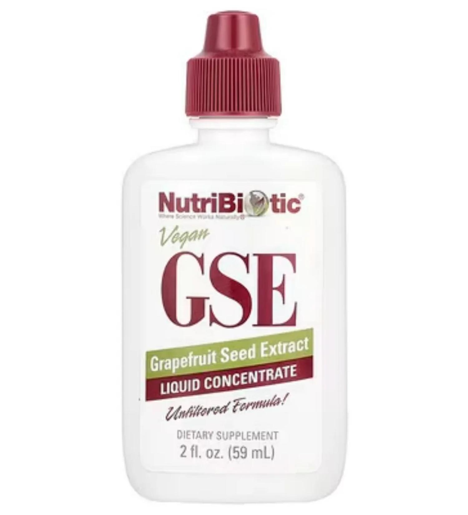NutriBiotic GSE Grapefruit seed extract Nutribiotik 59ml