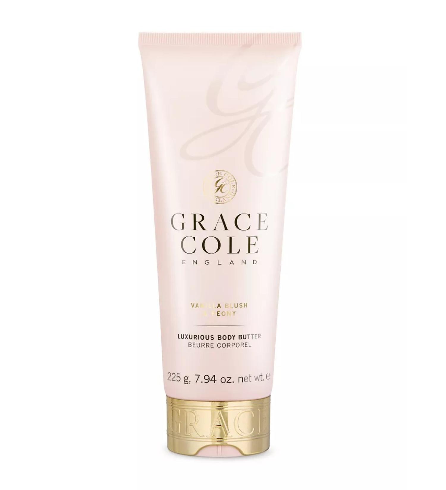 Grace Cole Batter oil cream vanilla and peony 225g - Buy Online on GoSupps.com