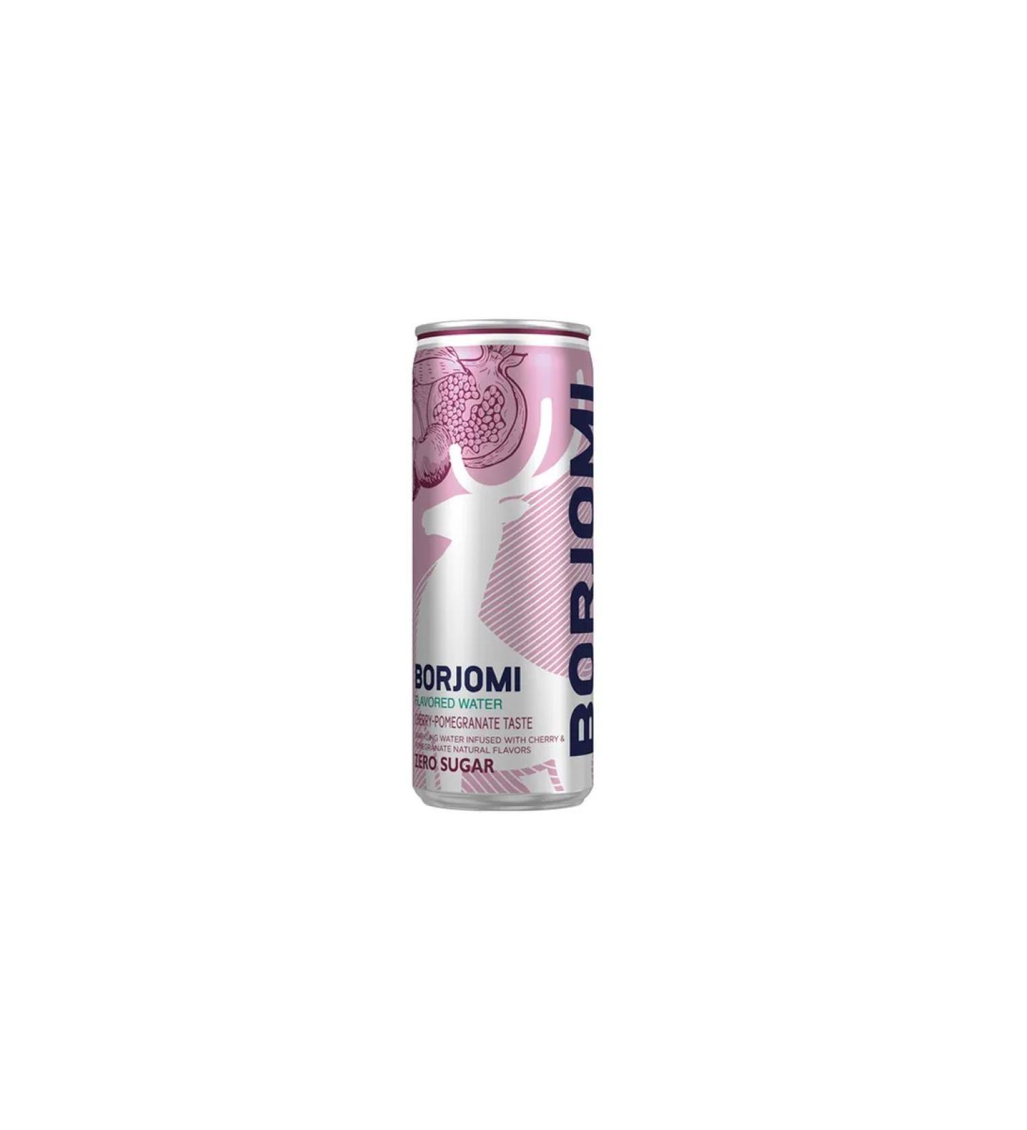 Borjomi Drink soda cherries and grenades without sugar 330 ml