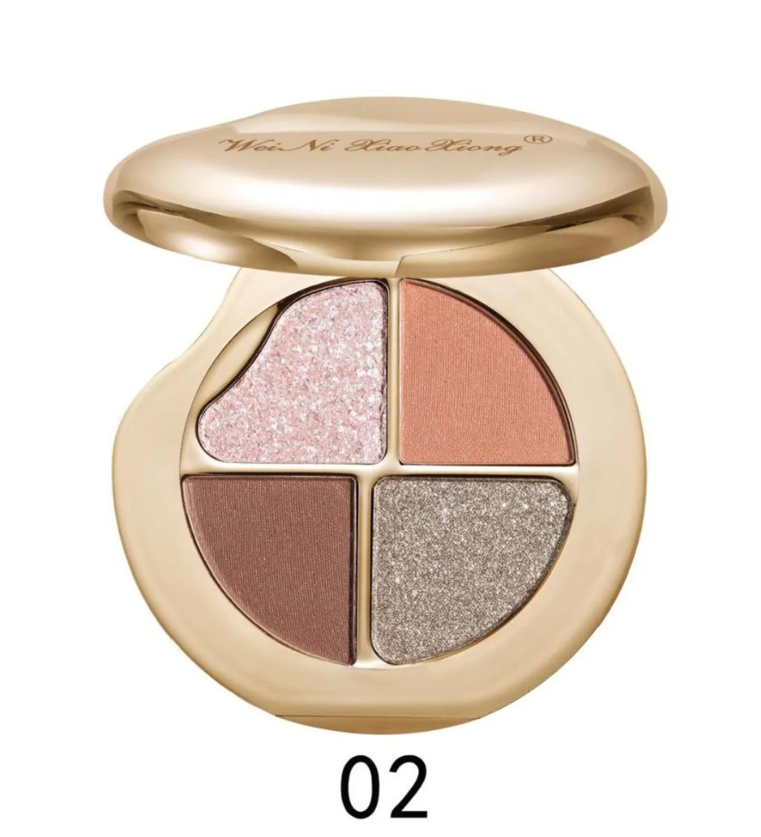 Wei Ni Xiao Xiong Palette shadow for eyelids tone 02 - Buy Online on GoSupps.com