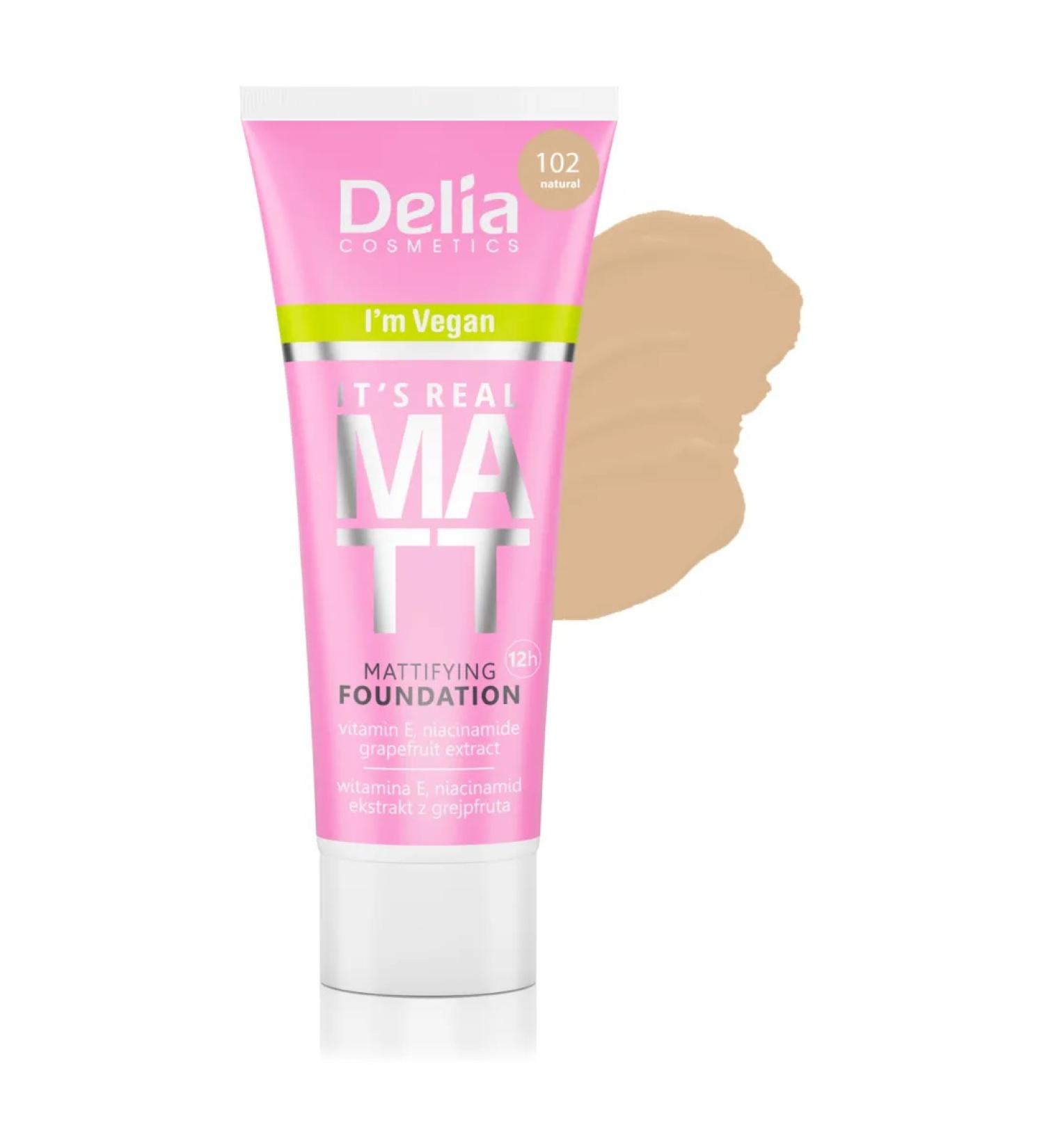 Delia Tonal cream matting Matt 102 - Buy Online on GoSupps.com