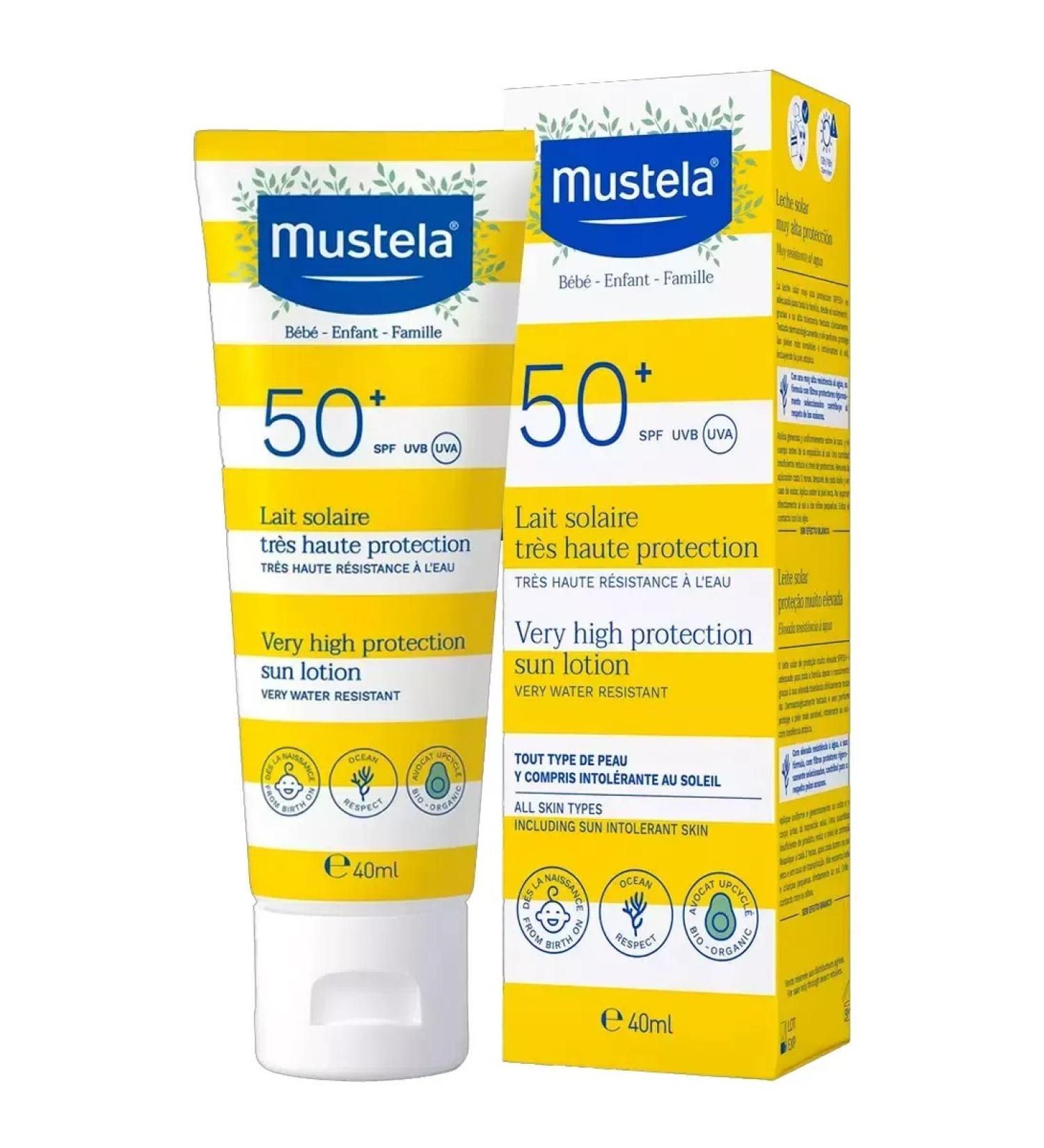 Mustela Sagar with SPF 50 for the whole family 40 ml